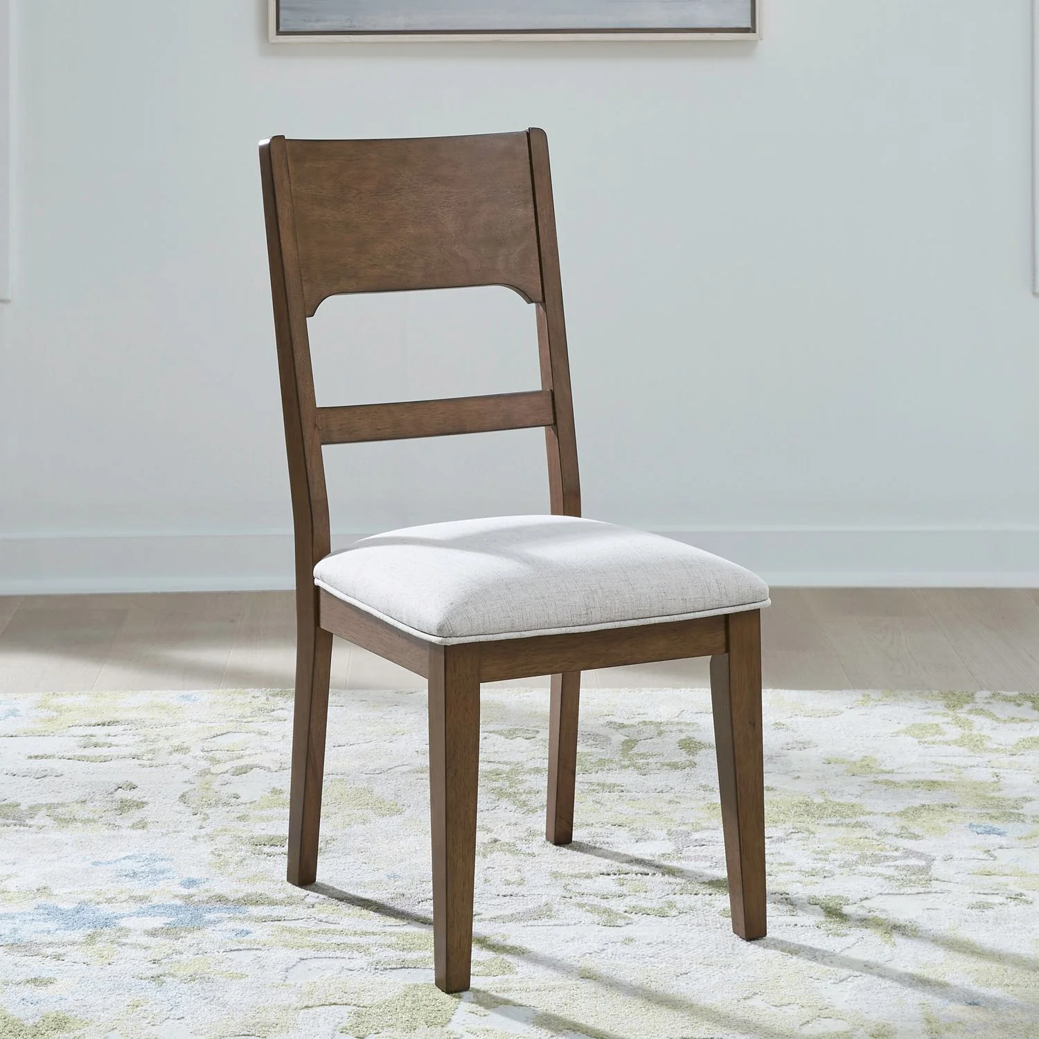 Harmony - Panel Back Side Chair - Brownstone - Image 1