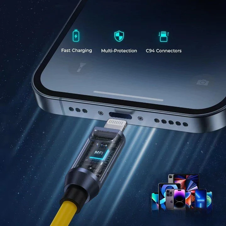 Futuristic USB Type-C Power Cable - Image 2