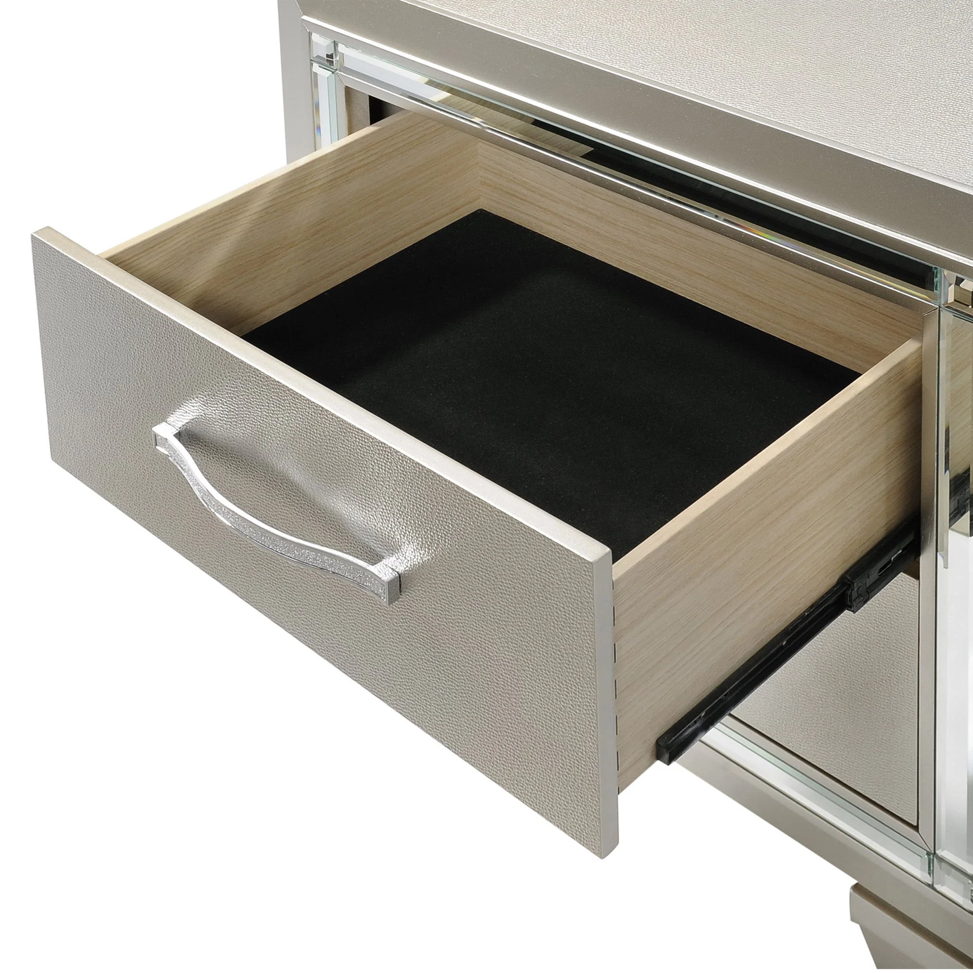 Platinum - Youth Nightstand - Сhampagne - Image 3