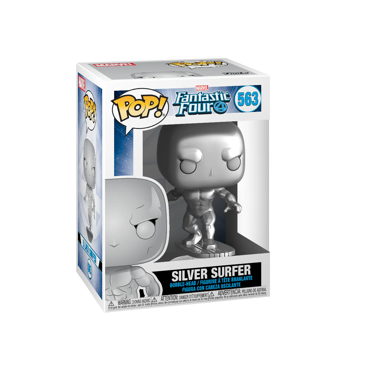 Funko Pop! Marvel: Fantastic Four - Silver Surfer - Image 2