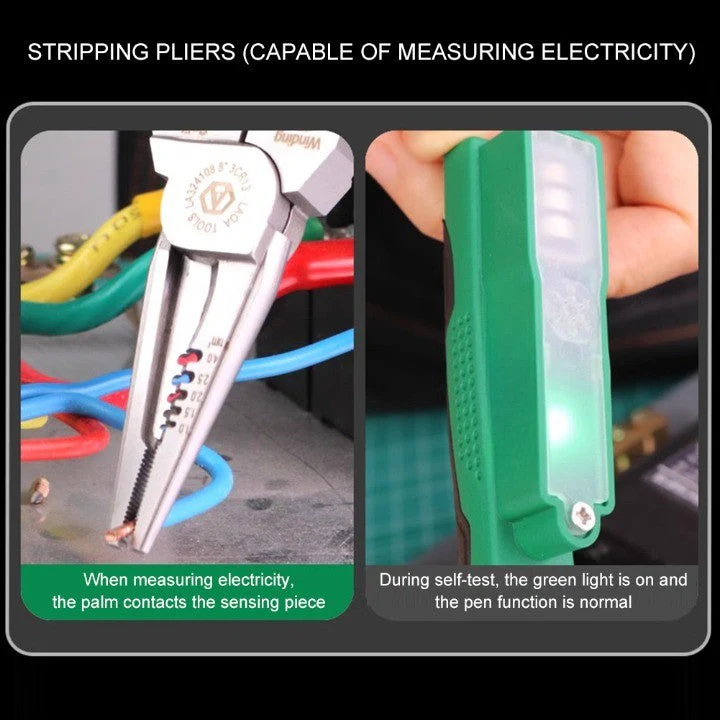 8in1 Electrician Multi-Tool Wire Stripping Pliers - Image 3