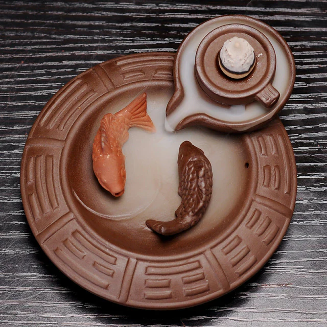 Aromatherapy Creative Ceramic Incense with Stick Holder - Image 3