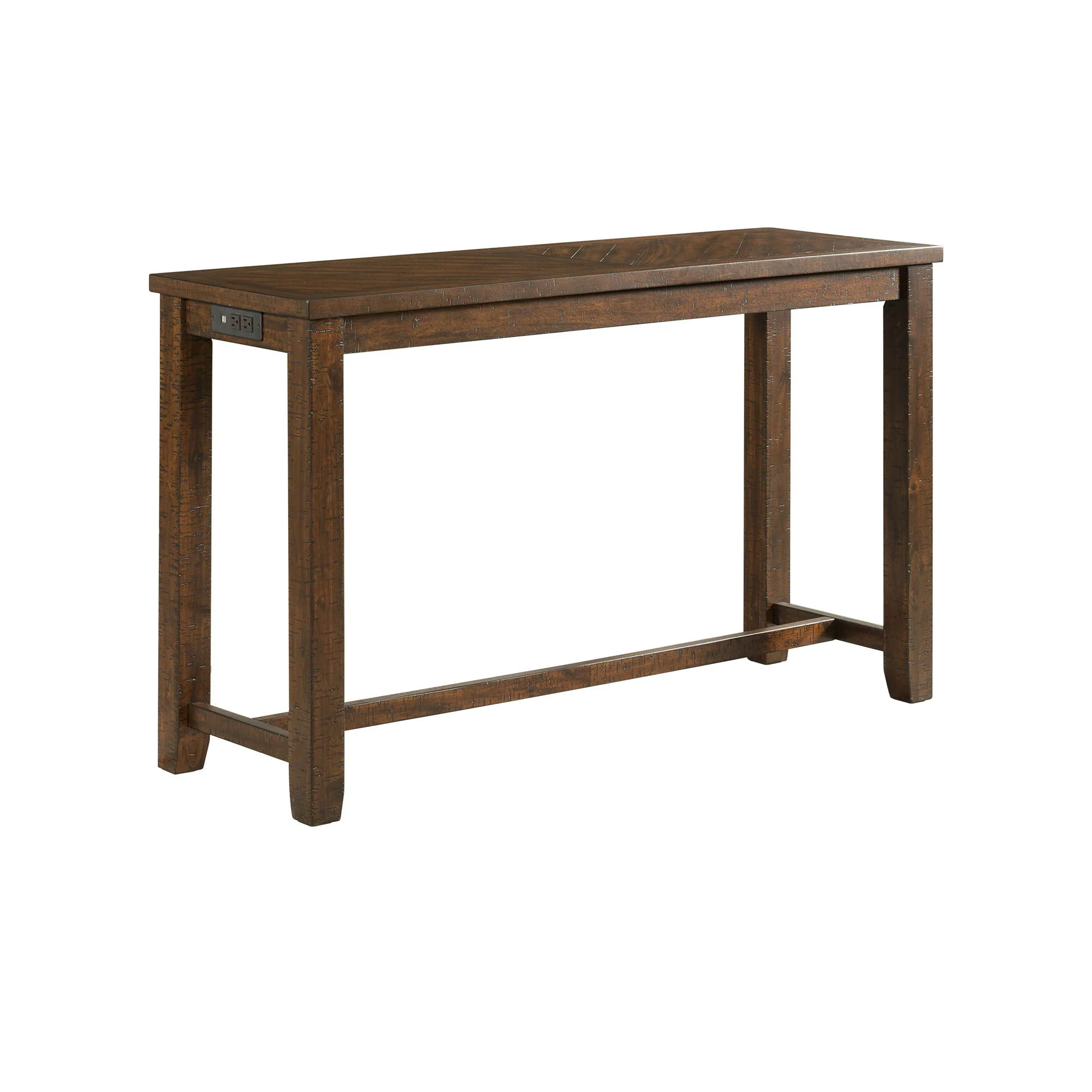 Jax - Bar Table Single Pack (Table And Three Stools) - Dark Walnut - Image 3
