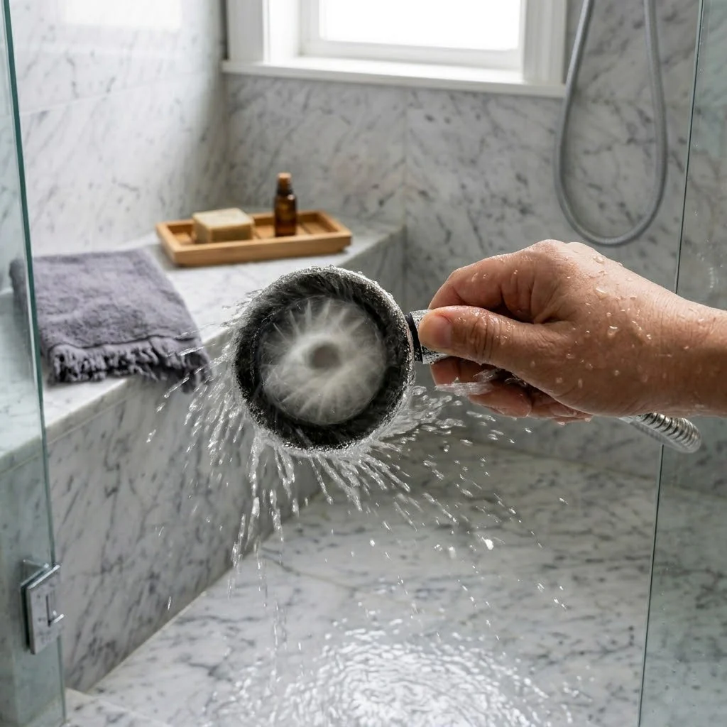 JetScrub Deep-Wash Pressure Boost Shower Head
