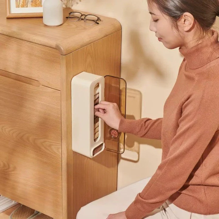 Sock Organizer Wall-Mounted Storage Box - Image 2