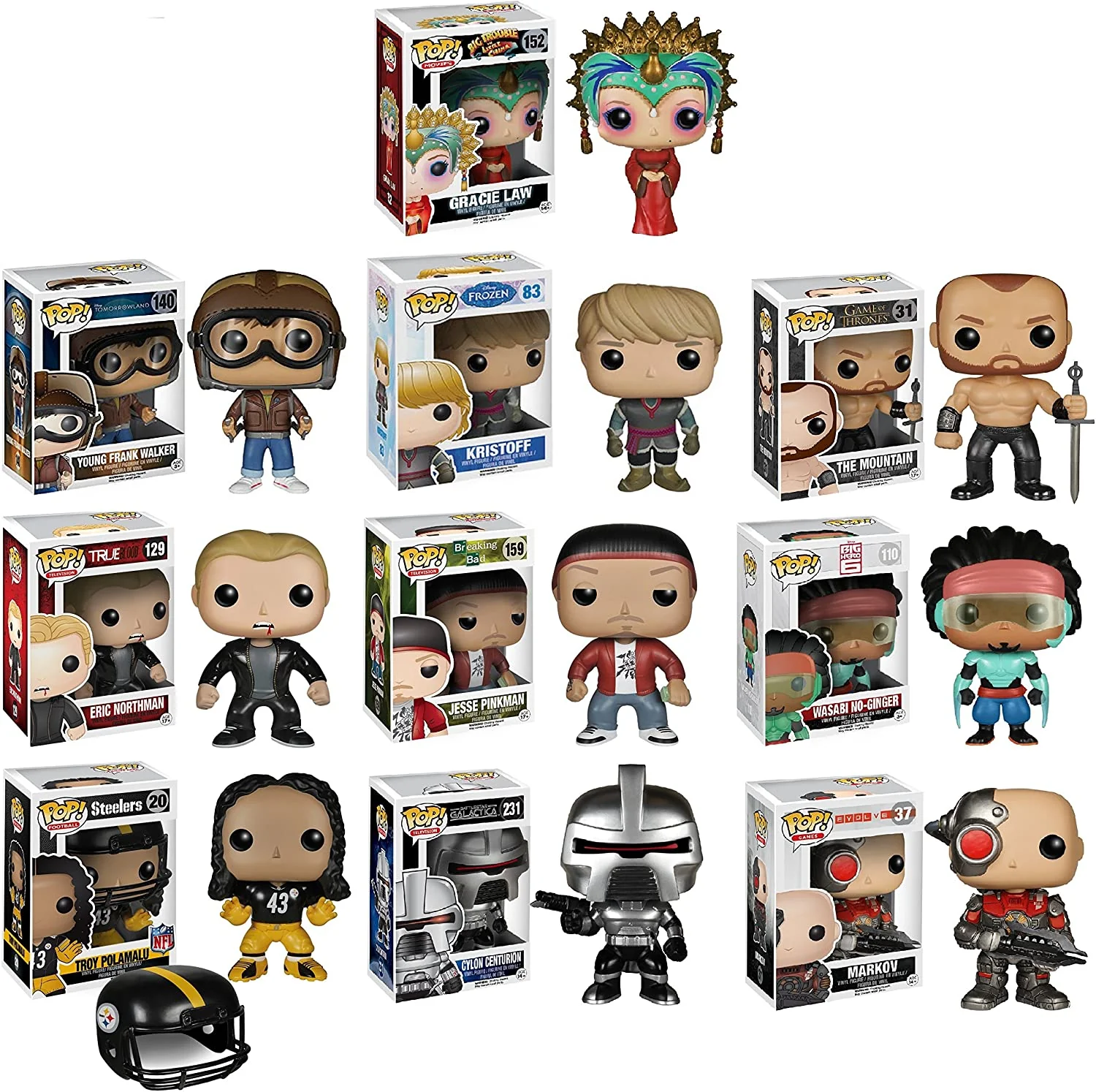 Funko POP Exclusive Mystery Starter Pack Set of 10 “Includes 10 Random Funko POPS Will Vary and No Duplicates”