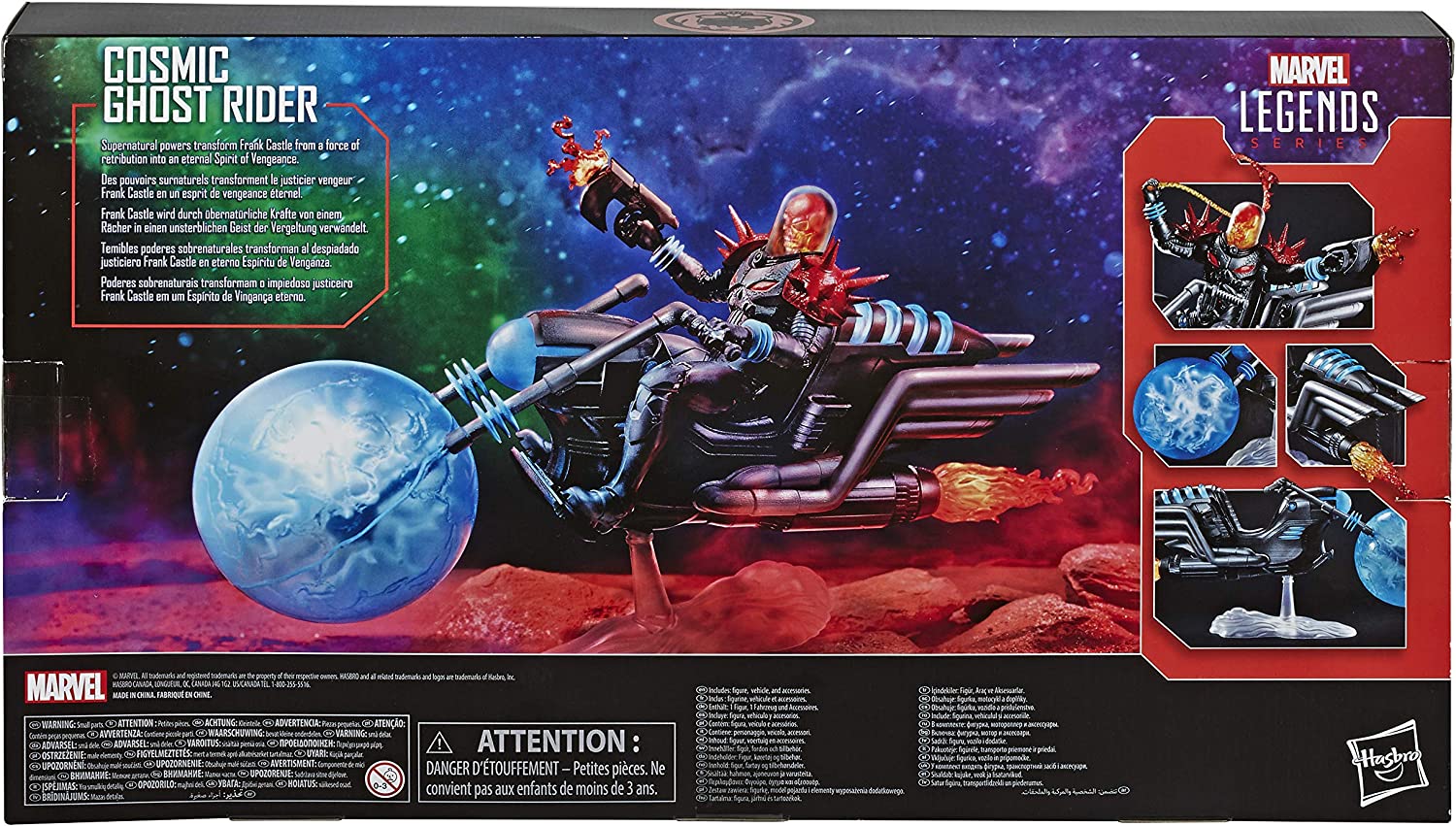 Marvel Legends 6" Cosmic Ghost Rider Action Figure Vehicle - Image 3