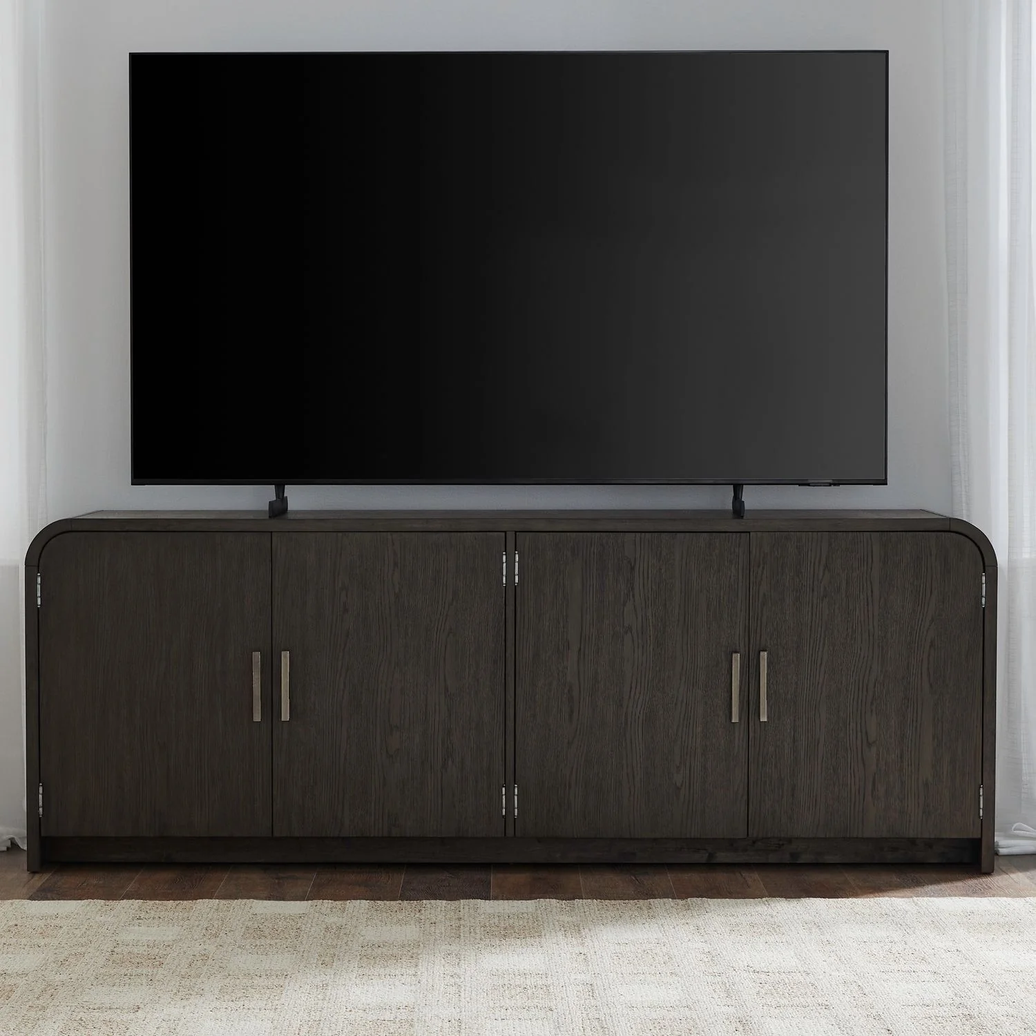 Perspectives - 82" TV Console - Espresso - Image 1