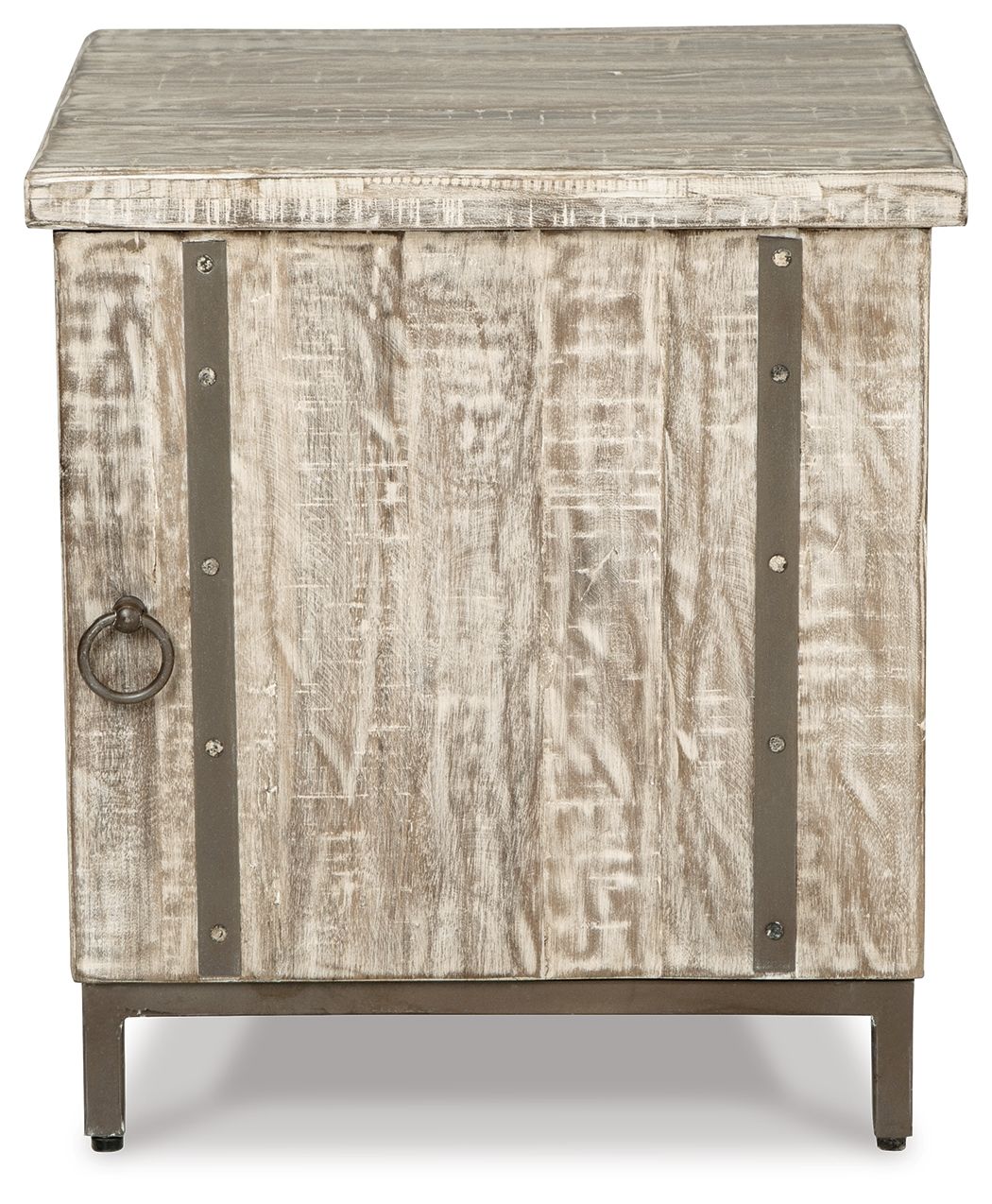 Laddford - Accent Cabinet - Shelf - Whitewash - Image 2