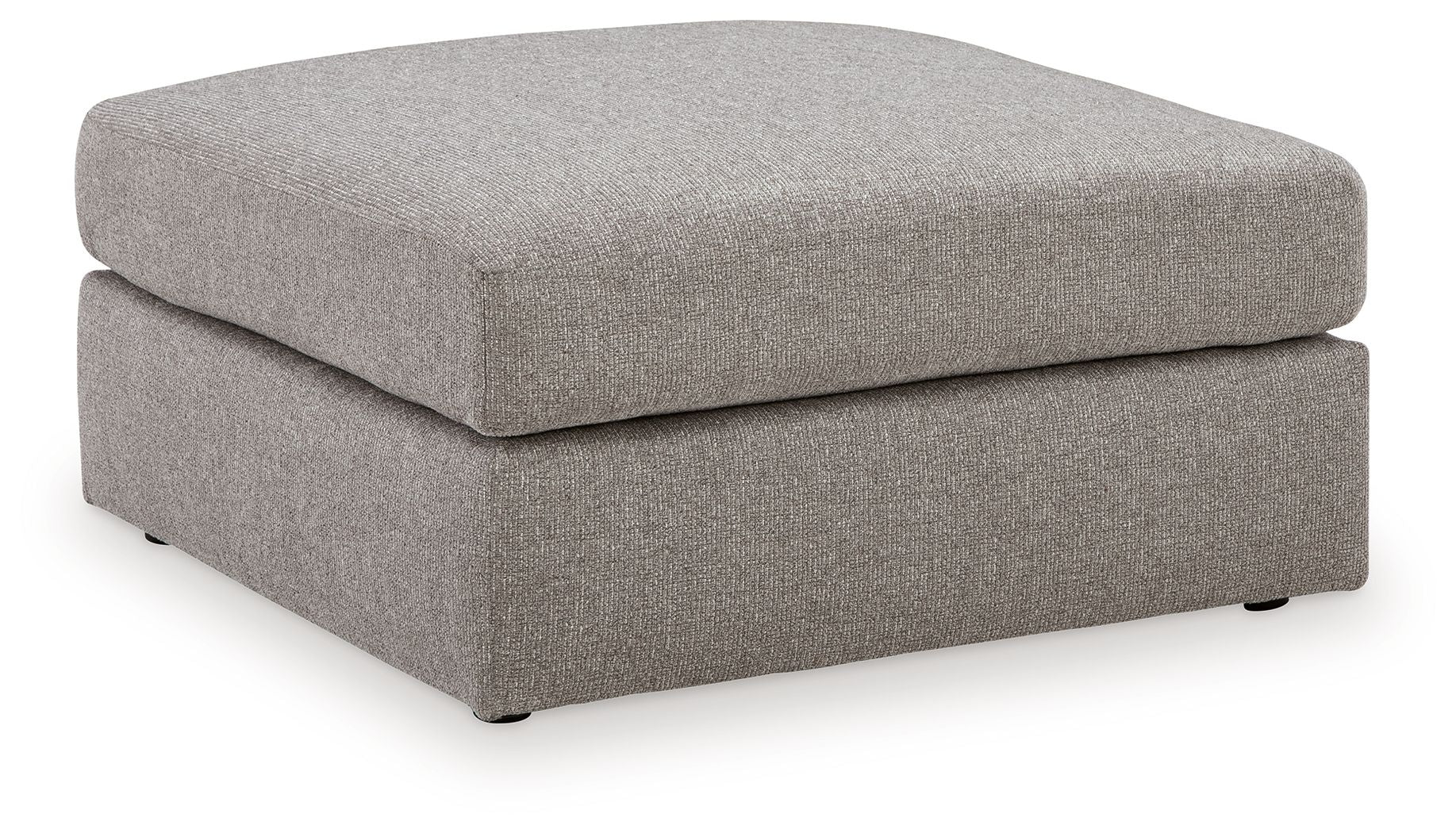 Lindon – Oversized Accent Ottoman – Smoke