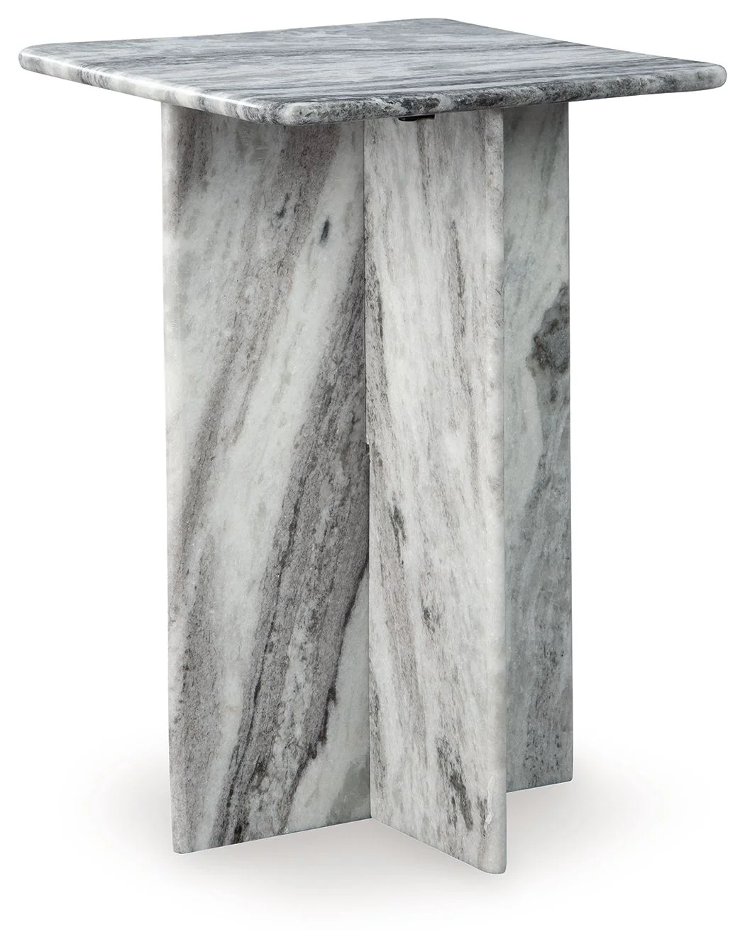 Keithwell - Square Accent Table - Gray - Image 1