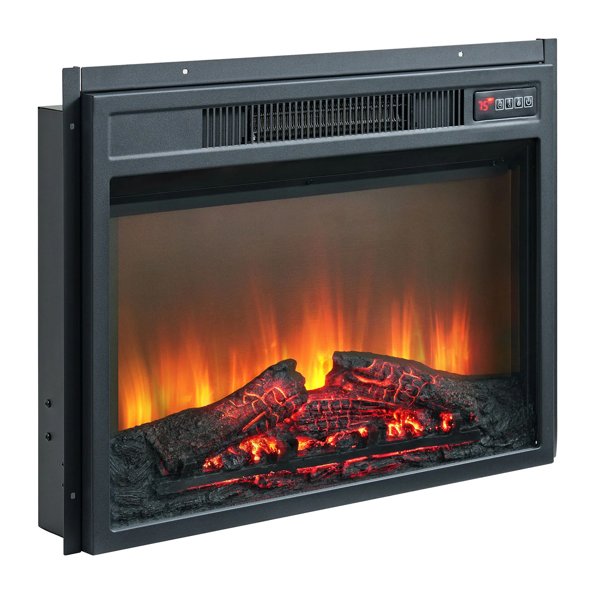 23″ Fireplace Insert – Black