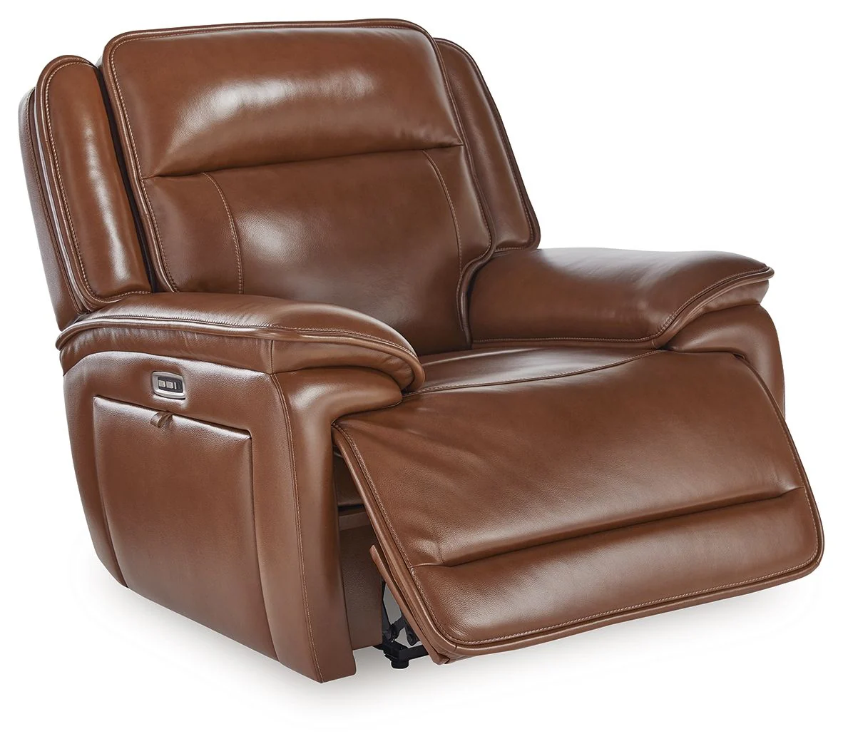 Healy Pier - Power Recliner / Adj Headrest - Chocolate - Image 3