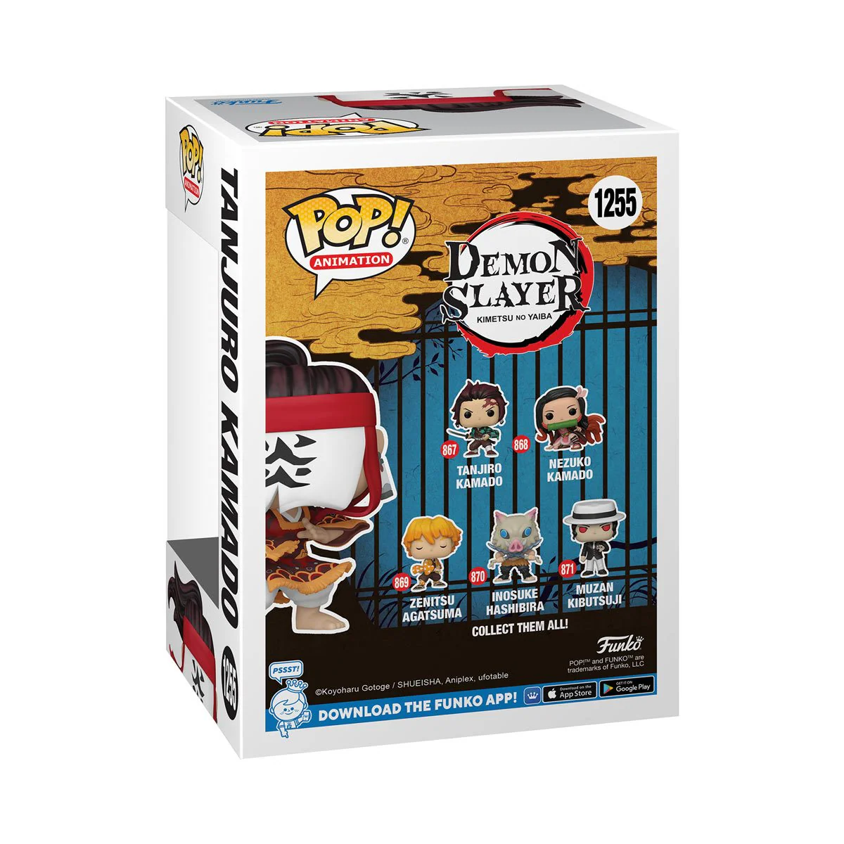 Funko Pop! Animation: Demon Slayer: Kimetsu no Yaiba - Tanjuro Kamado #1255 AAA Anime Exclusive - Image 2