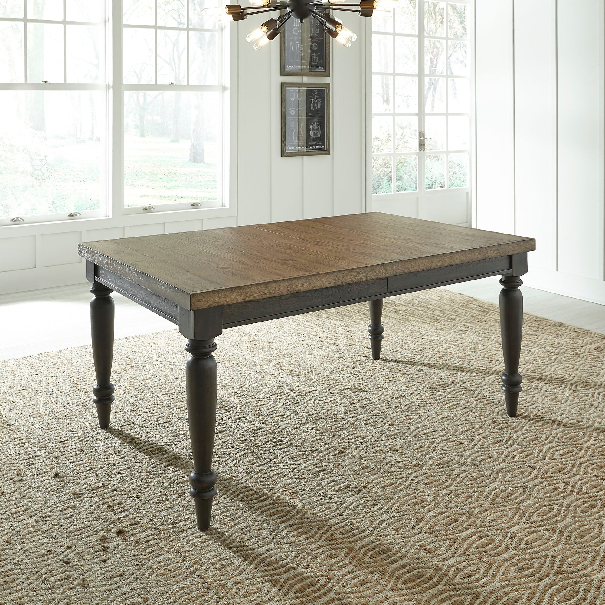 Harvest Home - Rectangular Leg Table - Chalkboard - Image 3