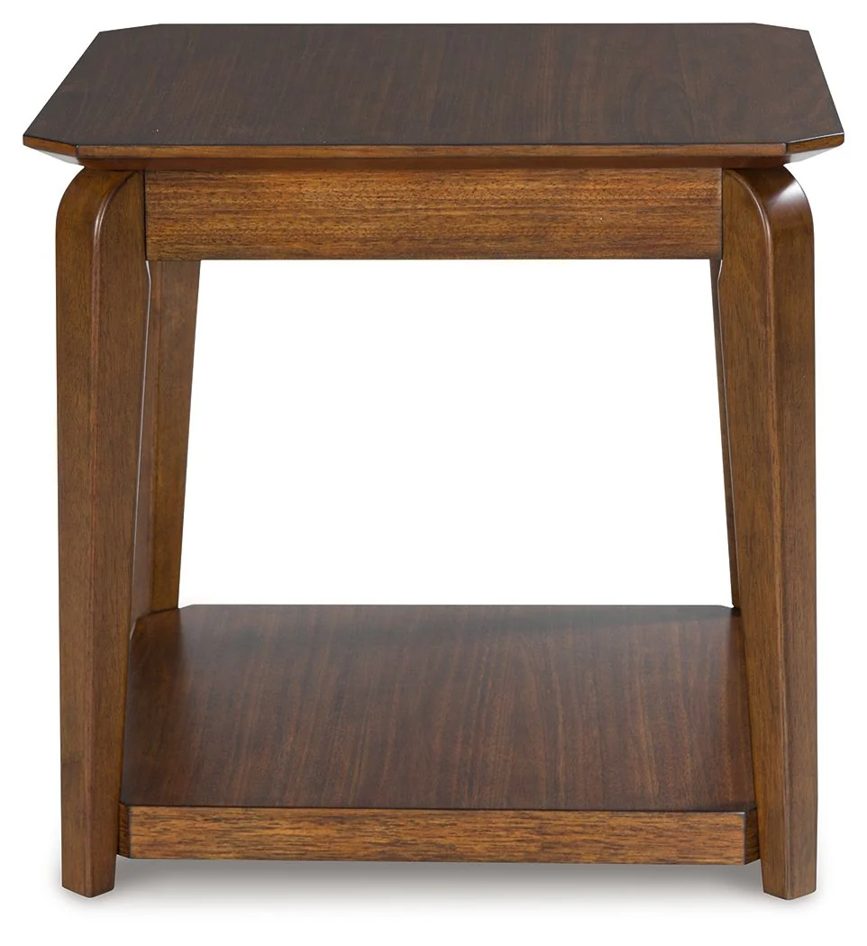 Trenmour - Square End Table - Medium Brown - Image 3