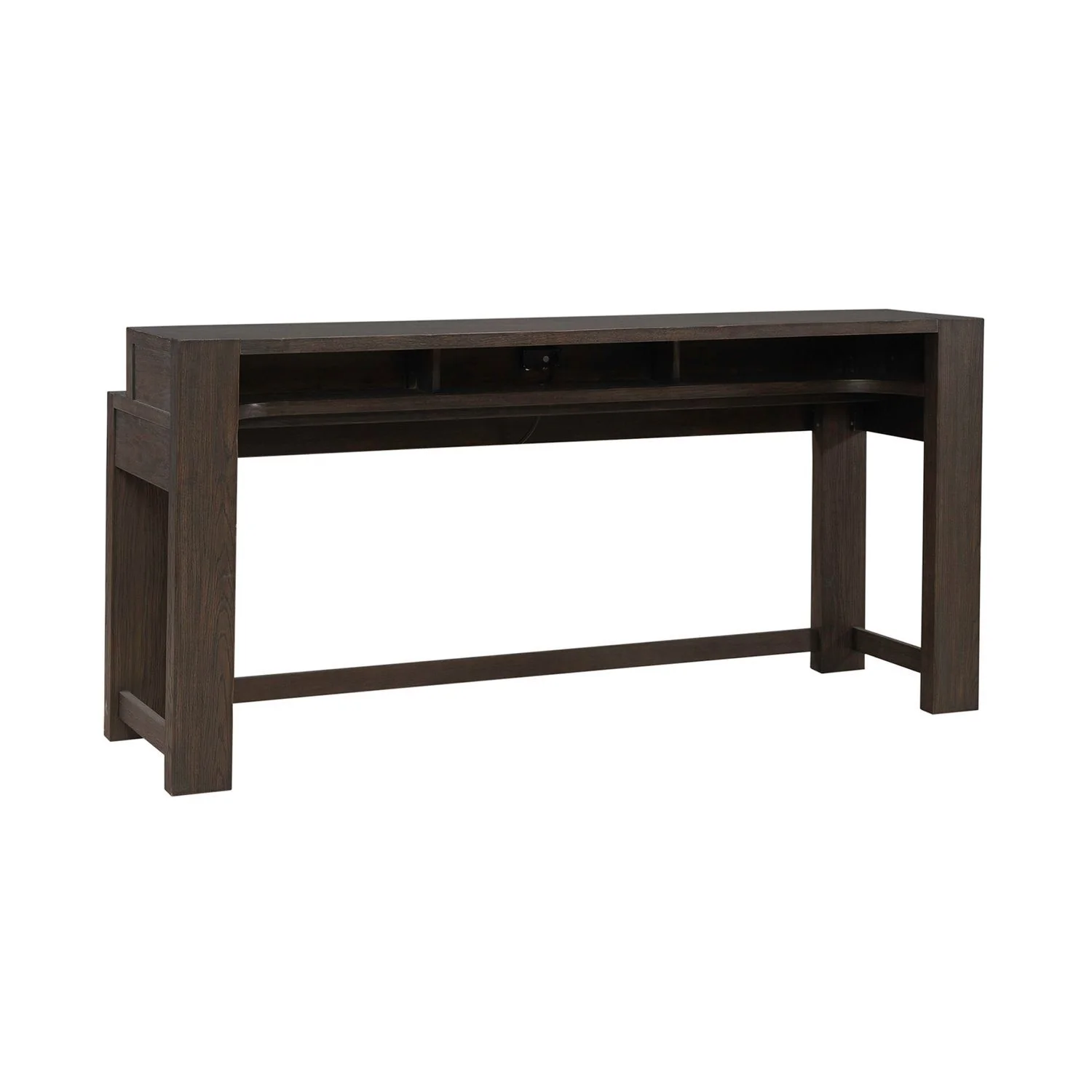 Lennox Hill - Console Bar Table - Bark - Image 3