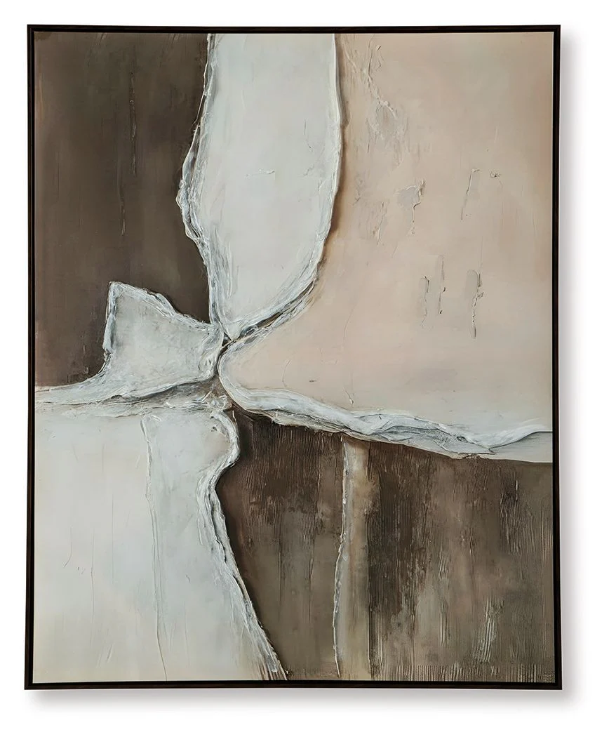 Junward – Wall Art – Brown / Tan / White