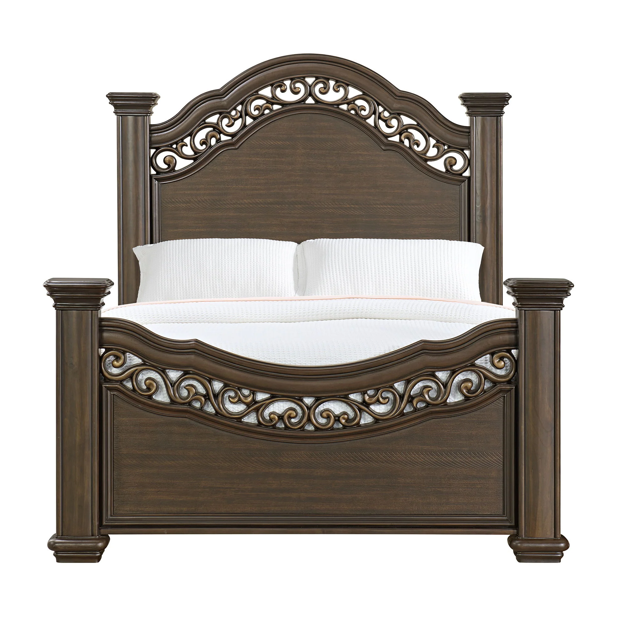 Brunswick - Queen Panel Headboard - Mahogany - Image 2