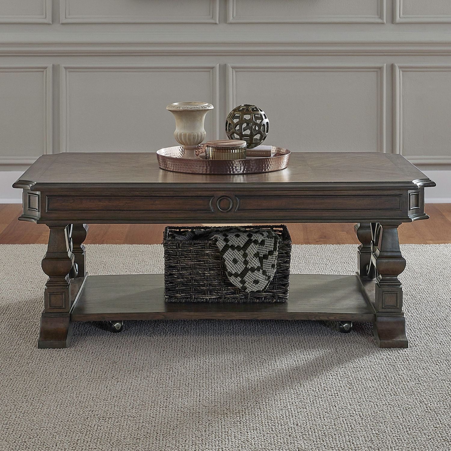 Providence Park - Cocktail Table - Chateau Brown - Image 1