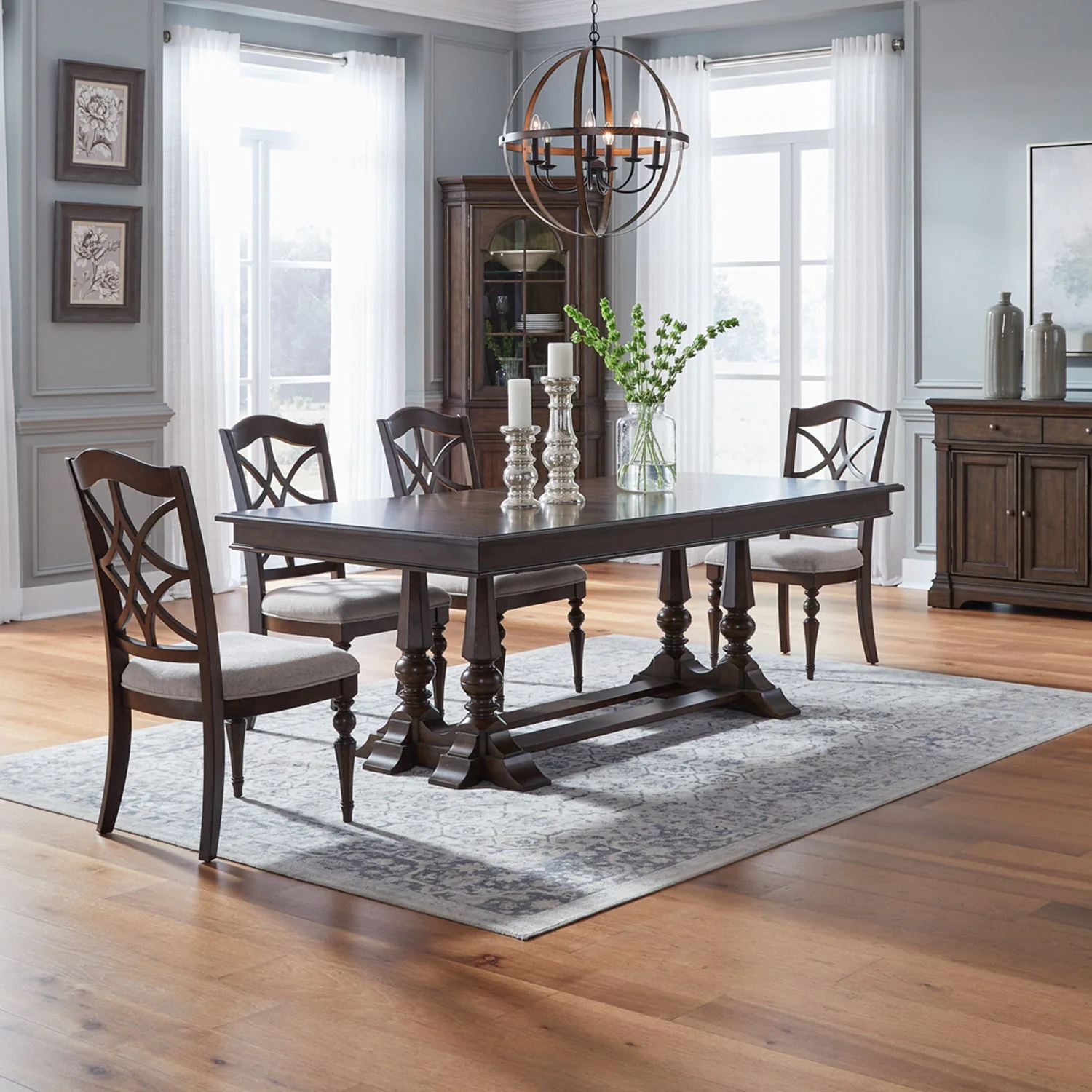 Arden Road - Trestle Table Set - Image 1