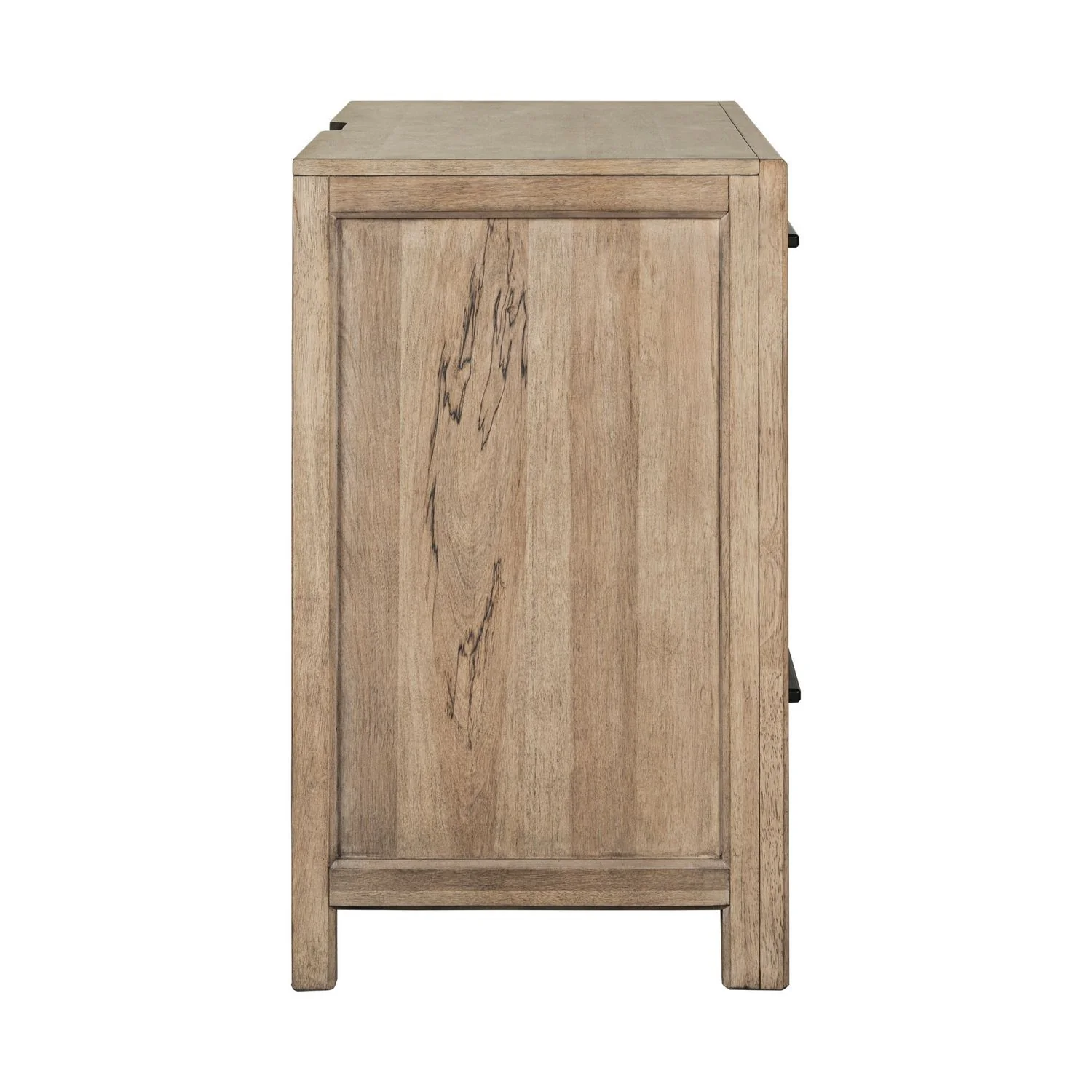 Proximity Place - Bedside Chest With Charging Station - Barley Buff - Image 3