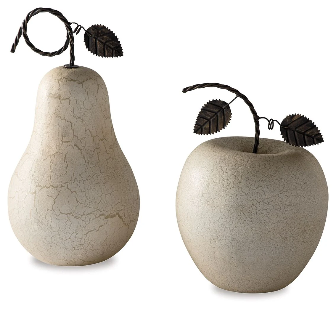 Bidelia – Sculpture Set (Set of 2) – Antique White