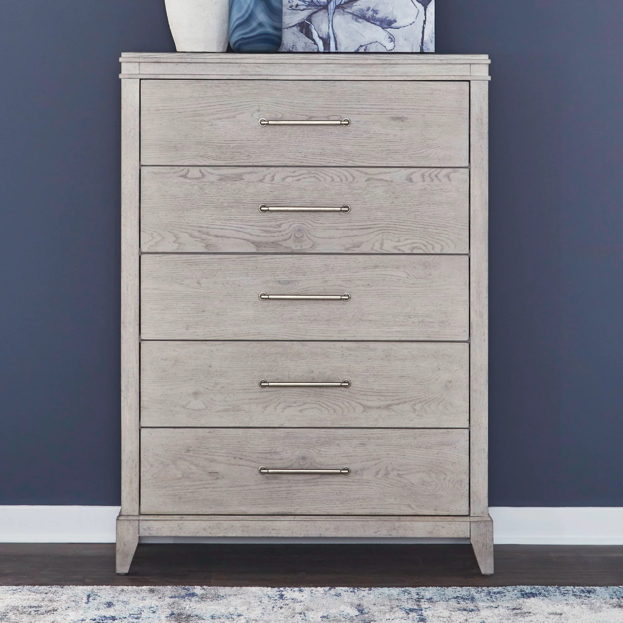 New Haven - 5 Drawer Chest - Sanctuary White - Image 1