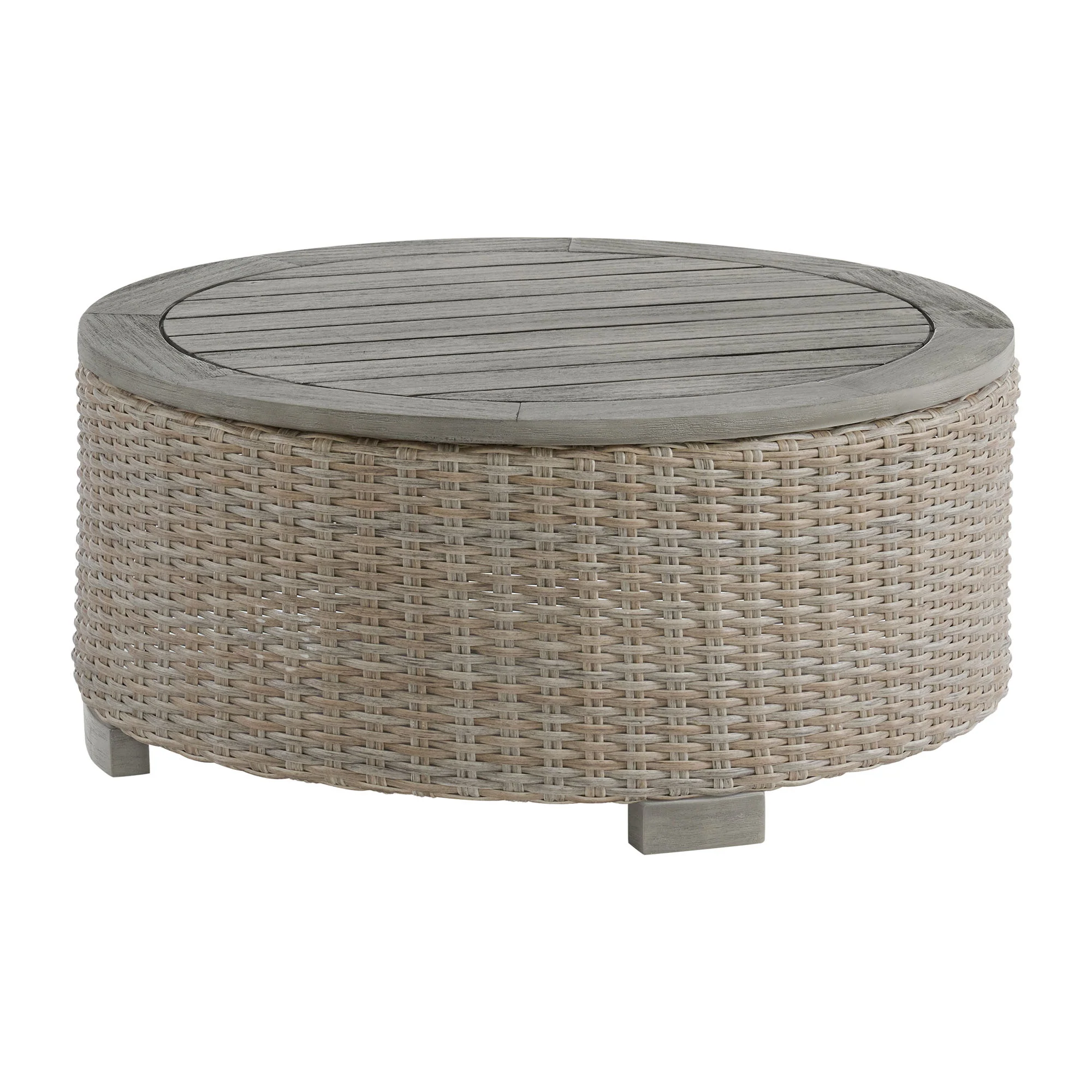 Ollie - Round Coffee Table - Tan - Image 1