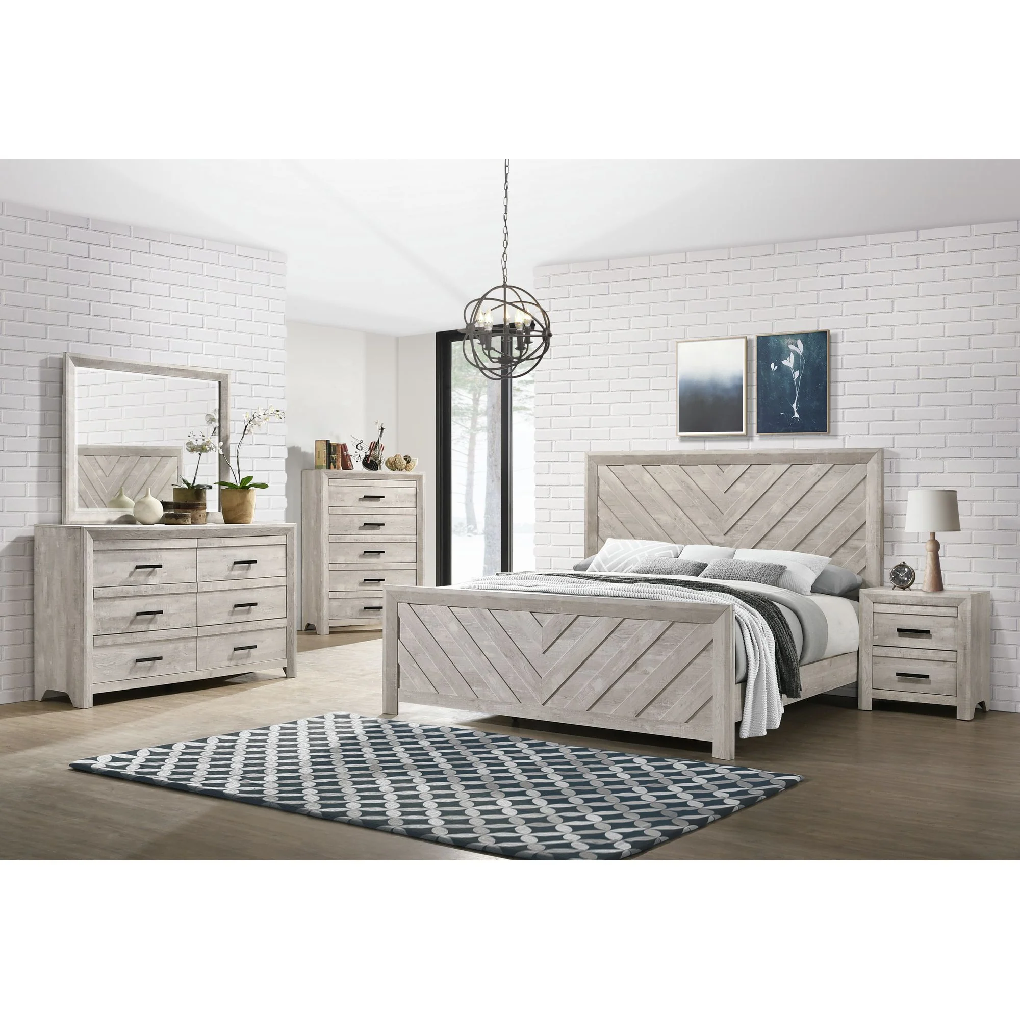 Ellen - Nightstand - White - Image 3