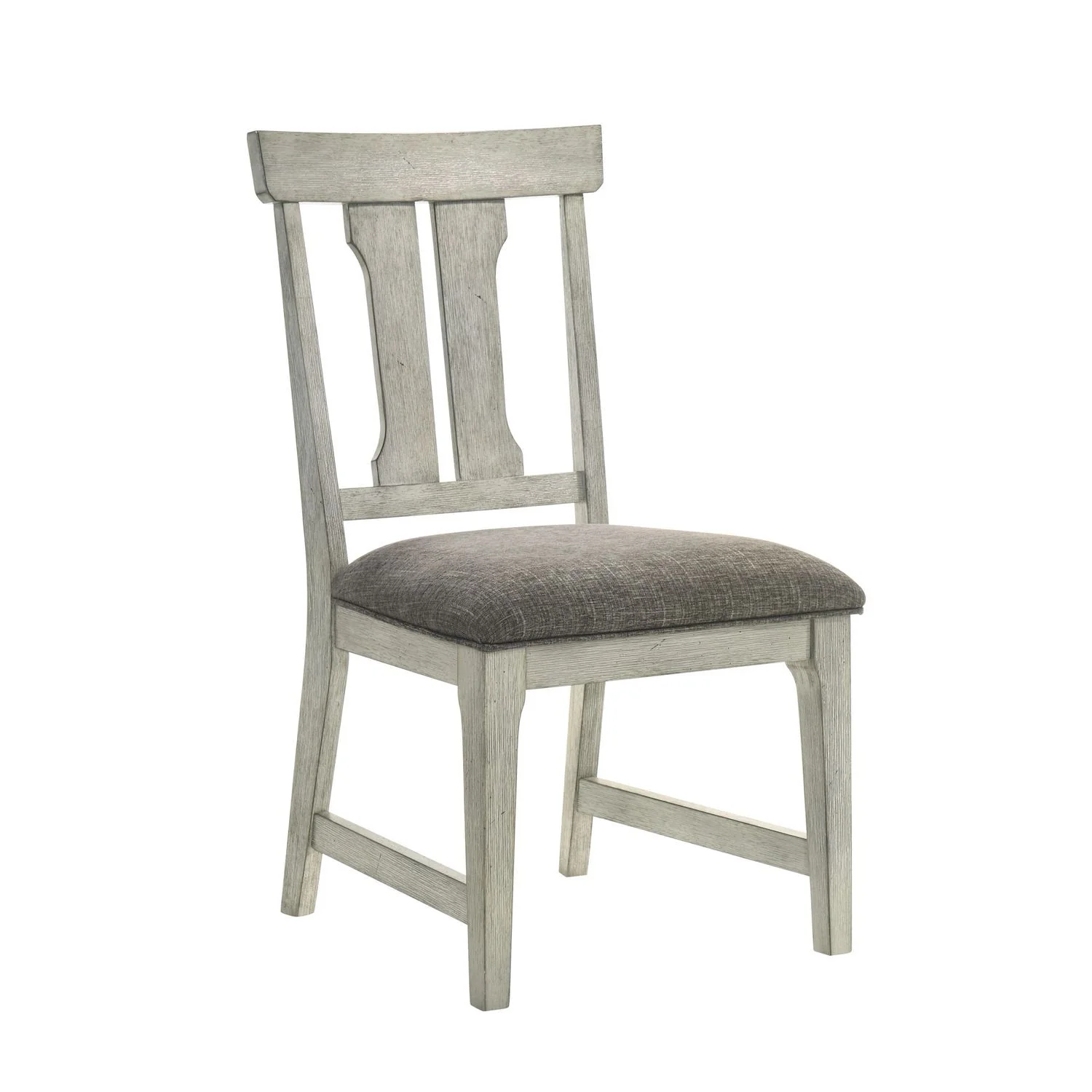 Hallendale - Splat Back Side Chair - Gravel Wash - Image 2