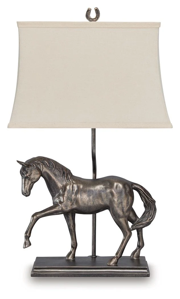 Sandorman - Poly Table Lamp - Bronze Finish - Image 1