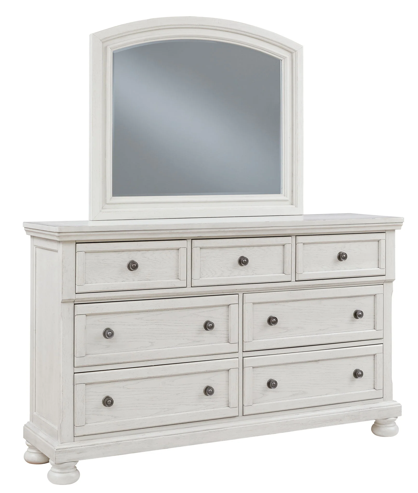 Robbinsdale – Dresser, Mirror – Antique White