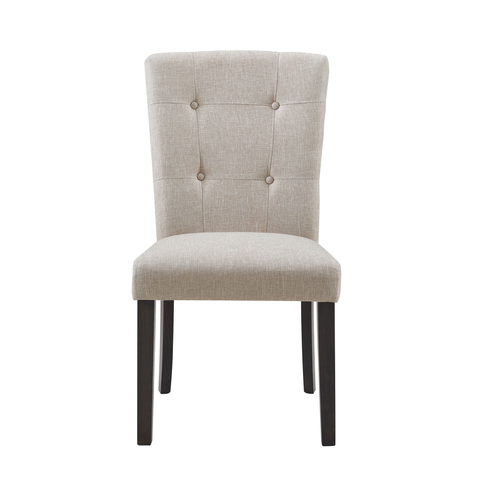 Lexi - Tufted Upholstered Chair (Set of 2) - Espresso - Image 3