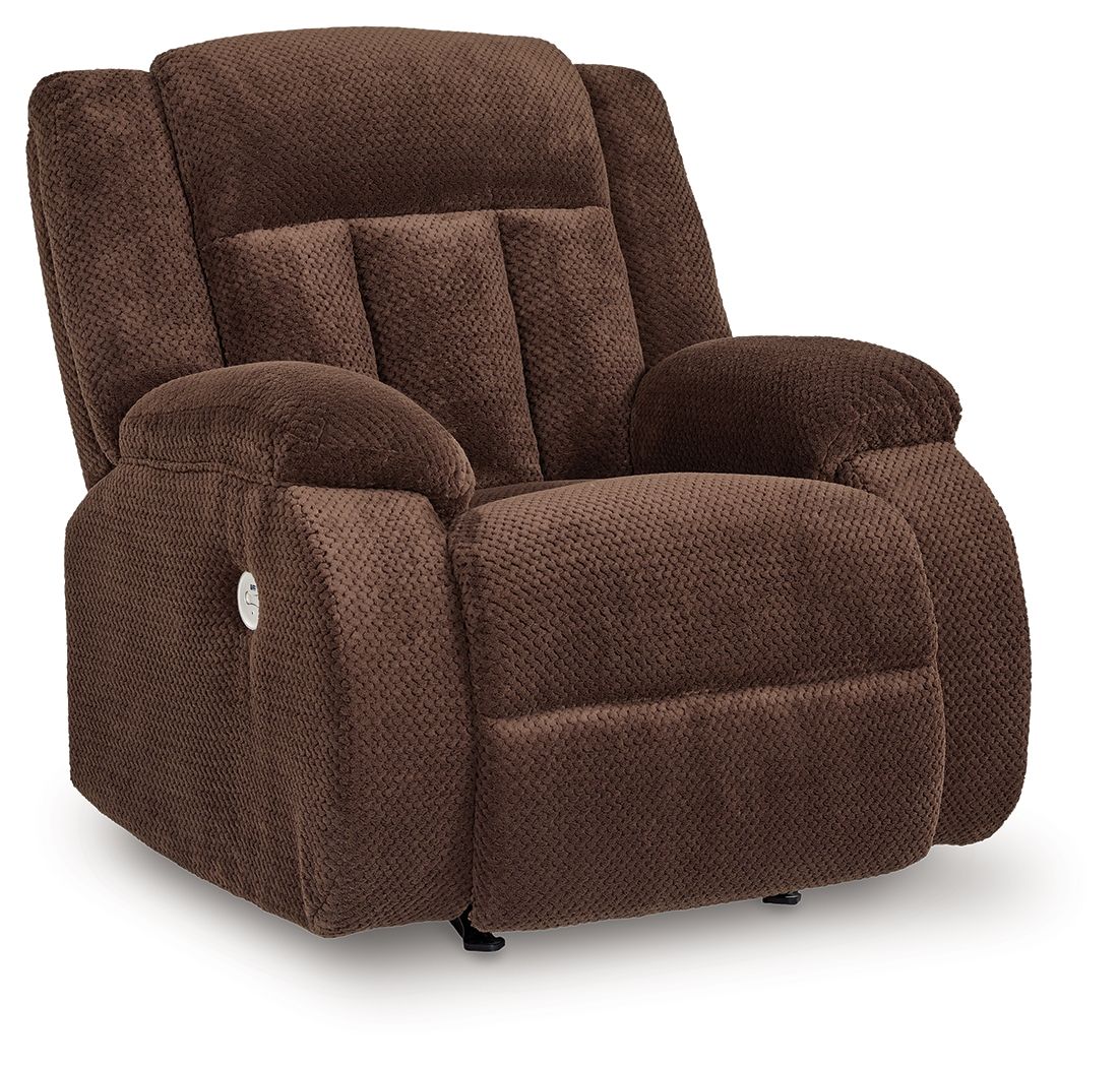 Free Wake – Power Rocker Recliner – Chocolate