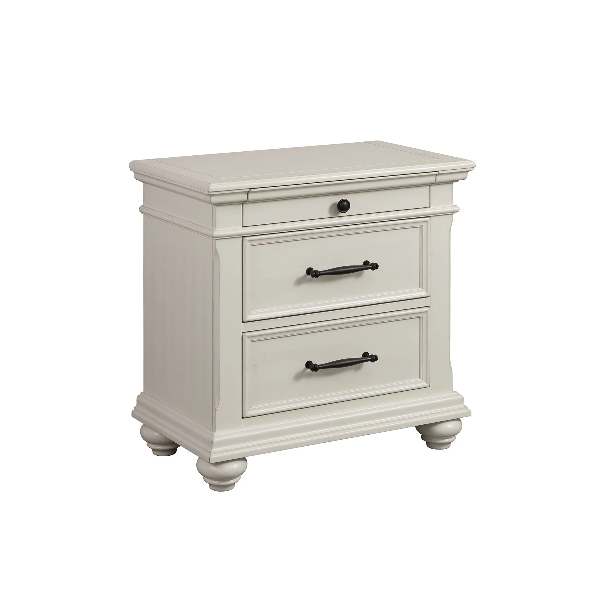 Slater - 3-Drawer Nightstand With Usb Ports - Image 1