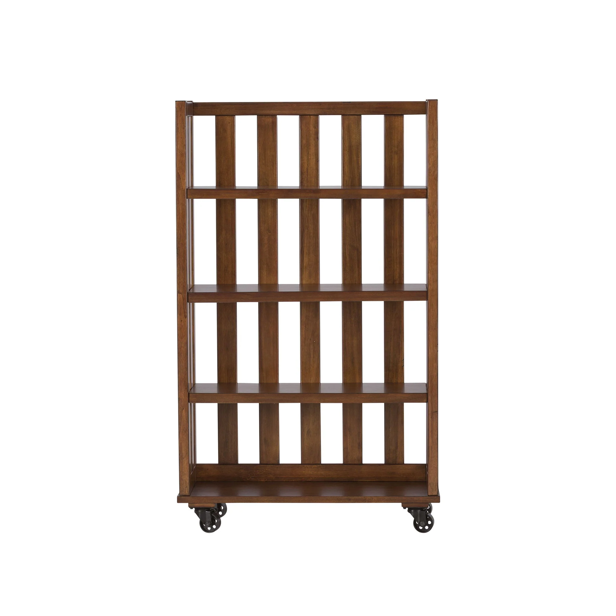 Arlington House - Open Bookcase - Cobblestone Brown - Image 3