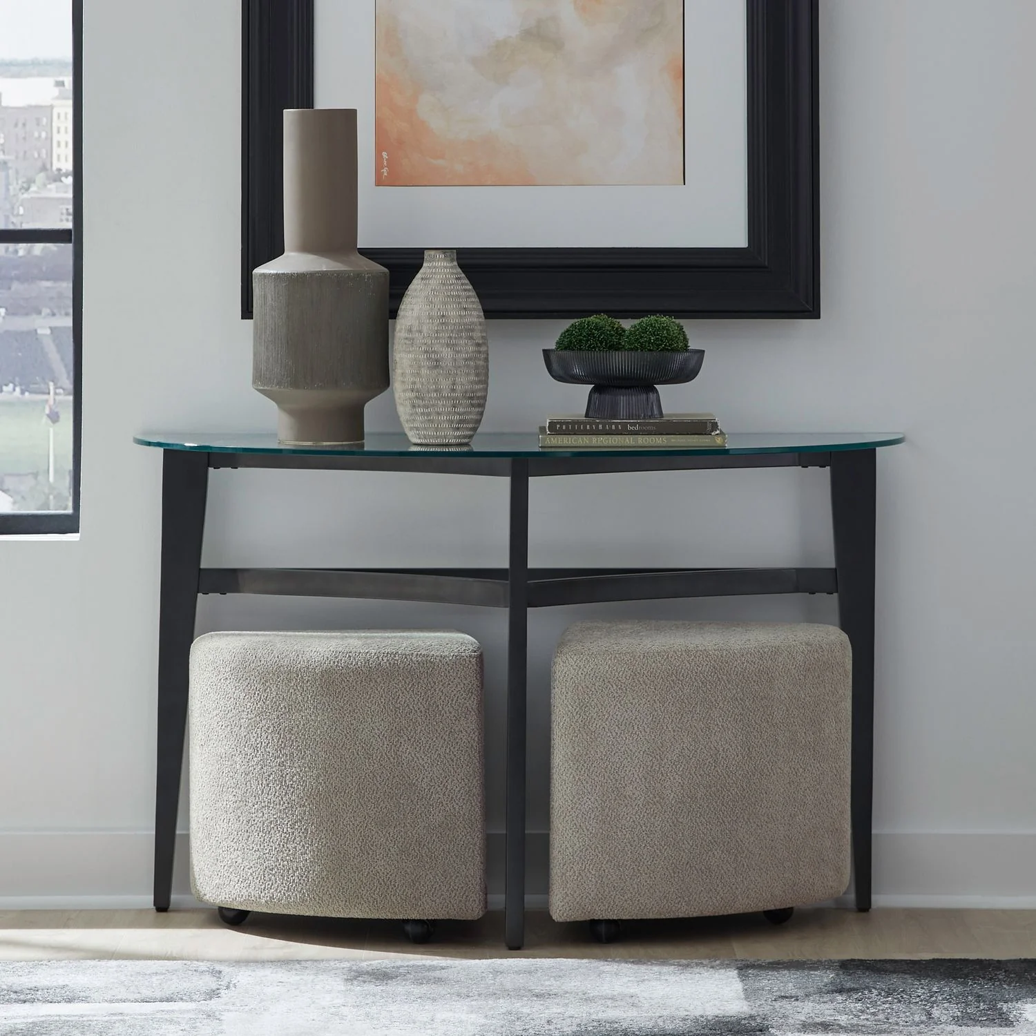 Capri - 3 Piece Table Set - Espresso - Image 1