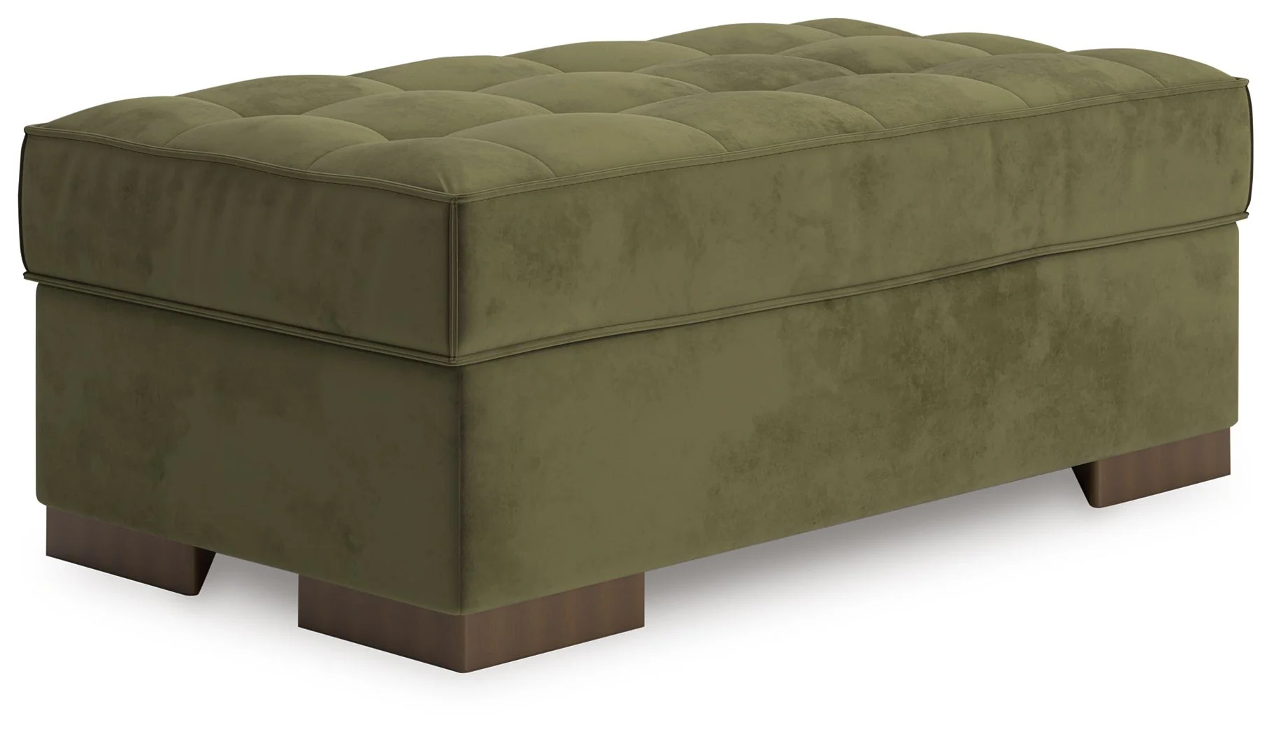 Caspian-Town – Oversized Accent Ottoman – Olive