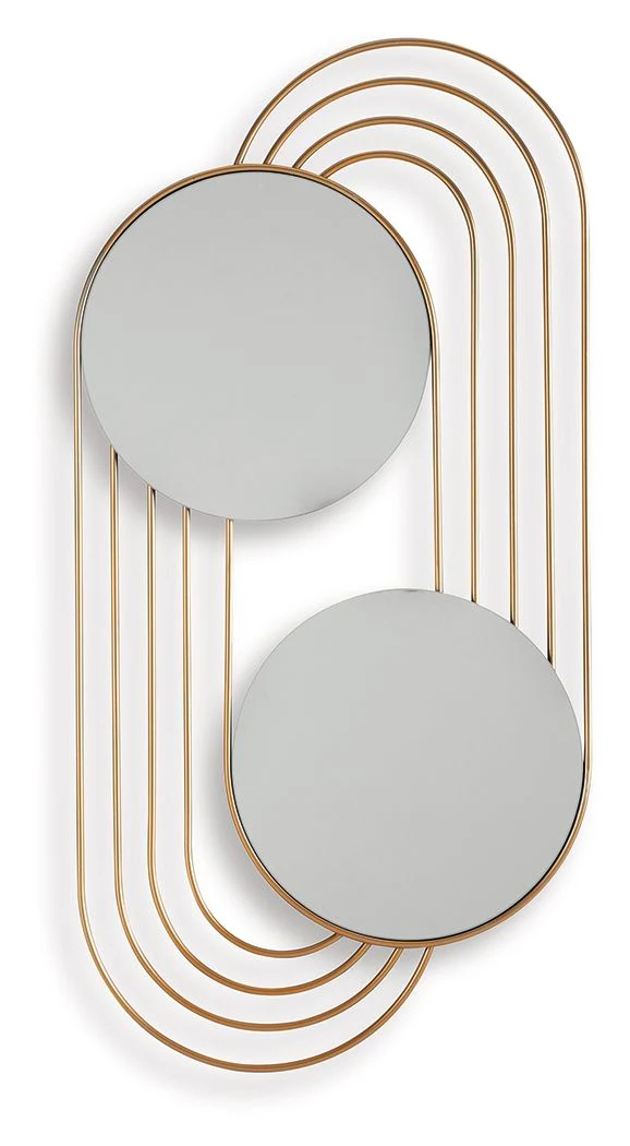 Warrenley – Accent Mirror – Gold Finish