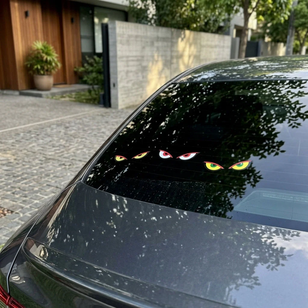 Predator Eye Solar LED Dynamic Car Warning Light - Image 1