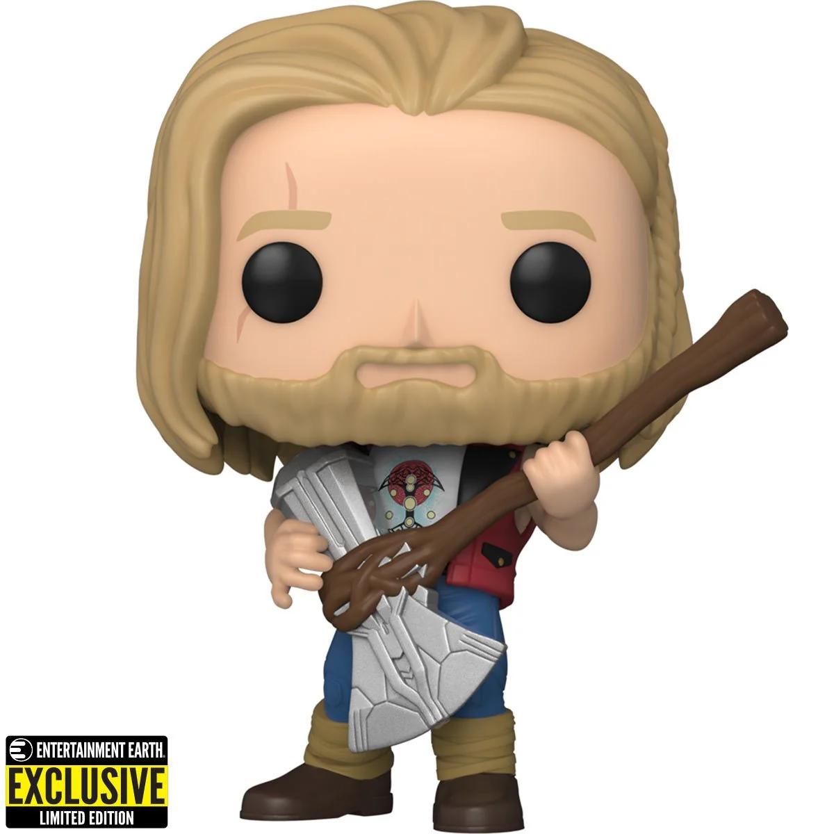 Funko Pop! Marvel: Thor: Love and Thunder - Ravager Thor #1085 Entertainment Earth Exclusive - Image 1