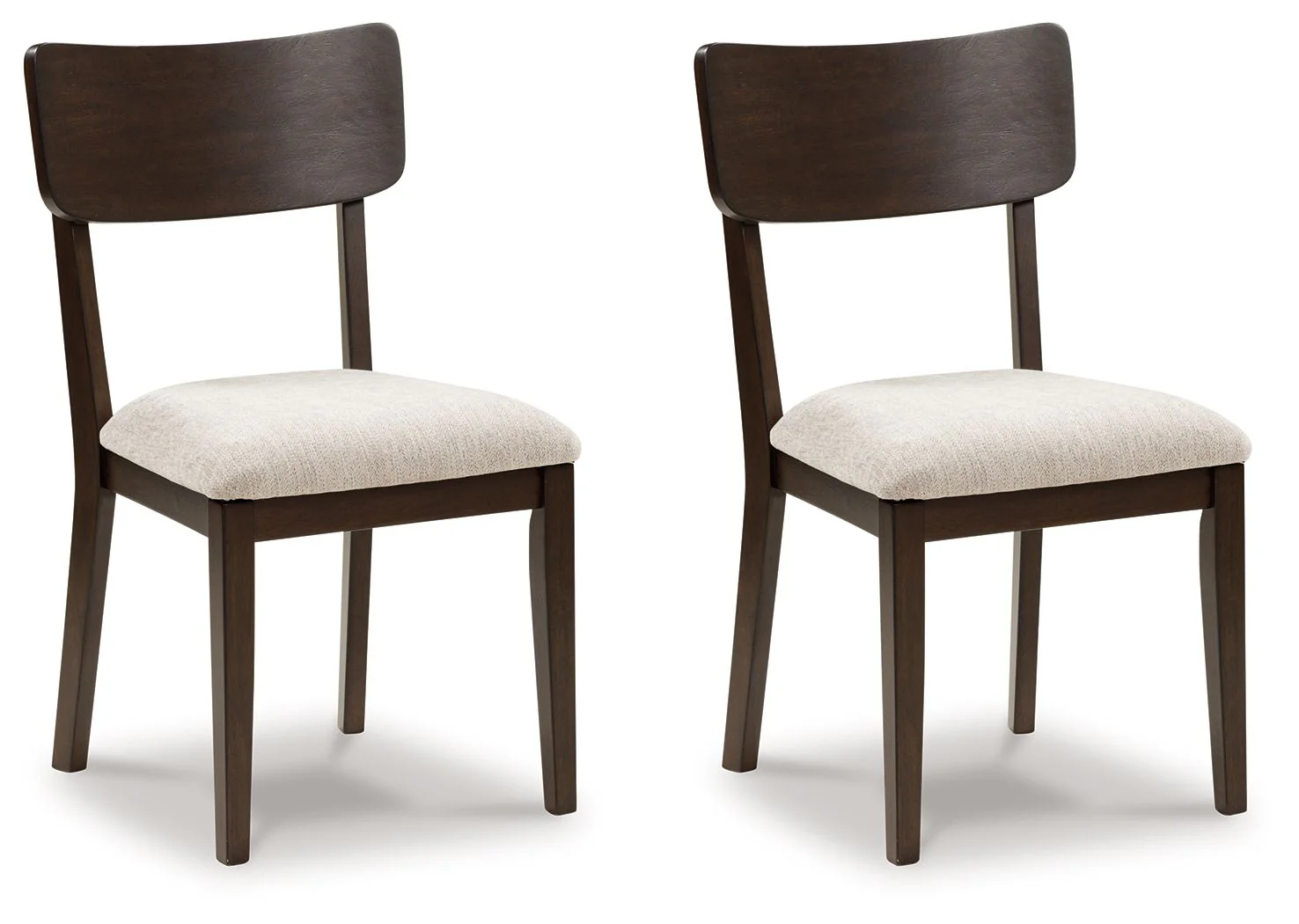 Mallenette - Dining Upholstered Side Chair (Set of 2) - Merlot - Image 1