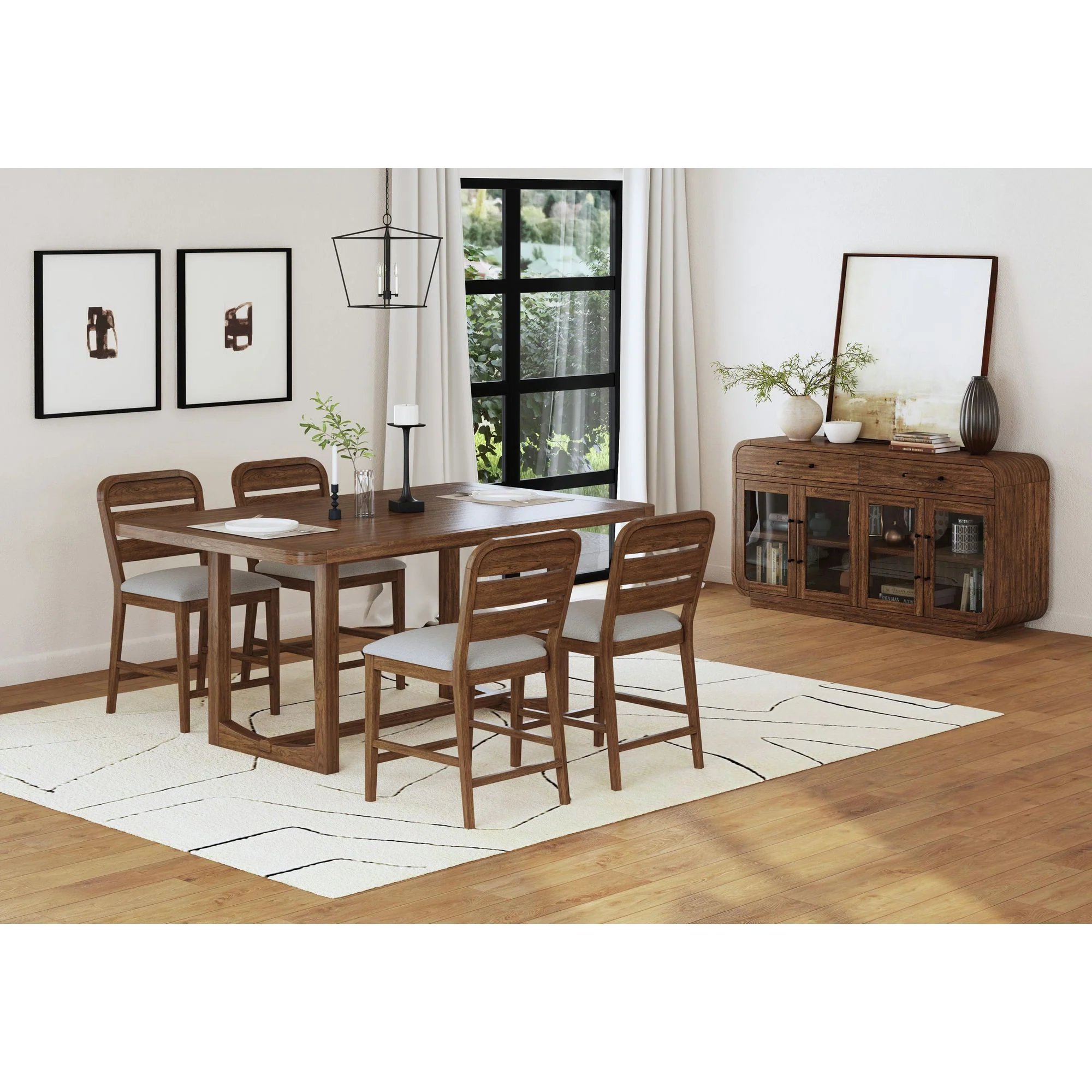 Glinda - Counter Table - Brown - Image 3