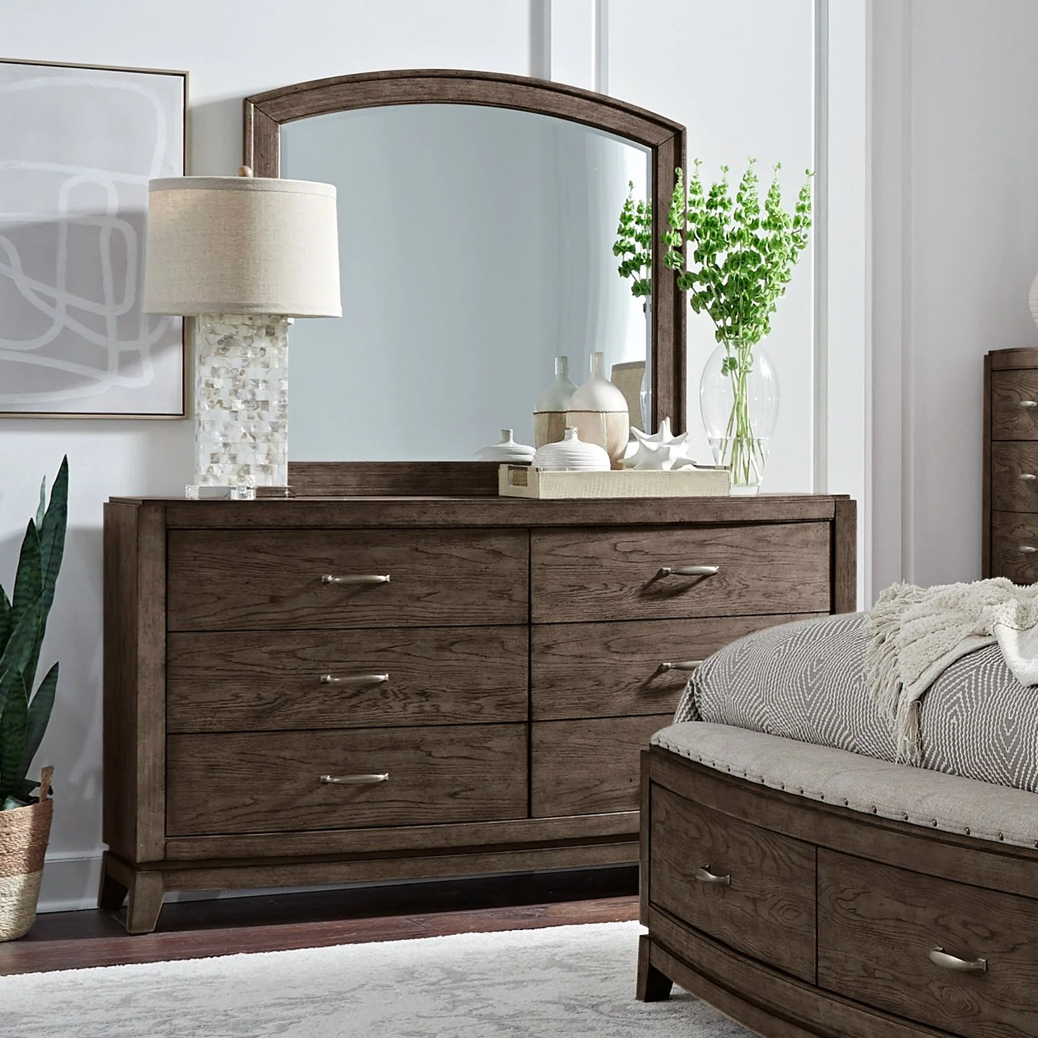 Avalon - 6 Drawer Dresser - Image 2