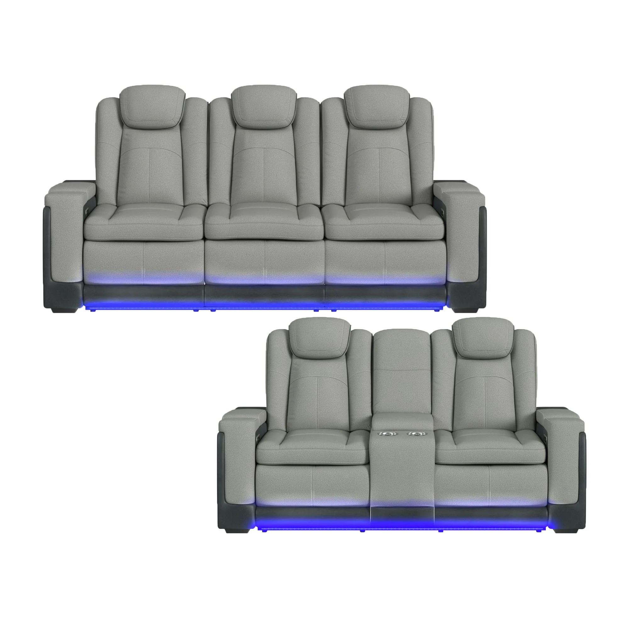 Lantana - Living Room Set - Charcoal - Image 2