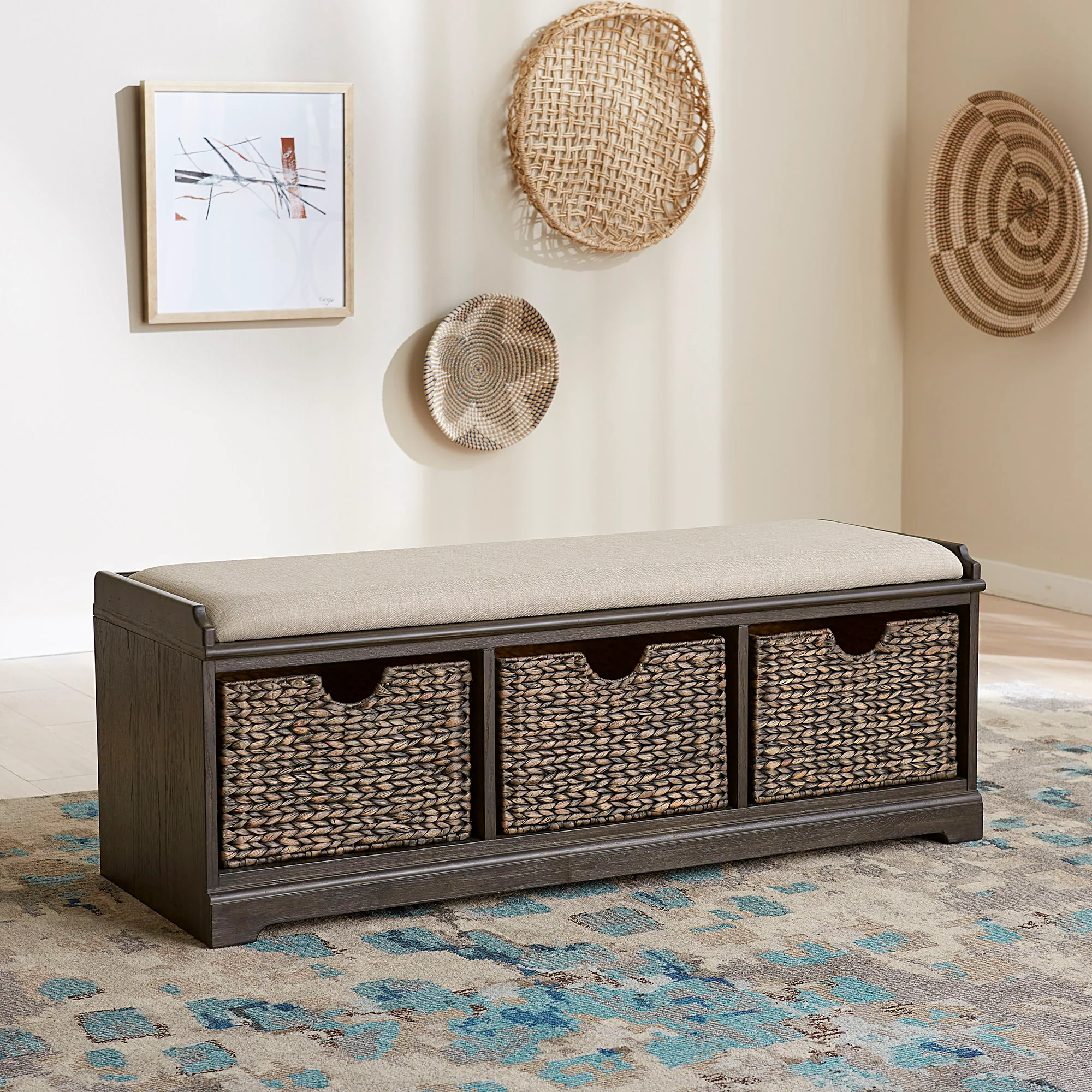 Mill Creek – Wall Bench – Peppercorn
