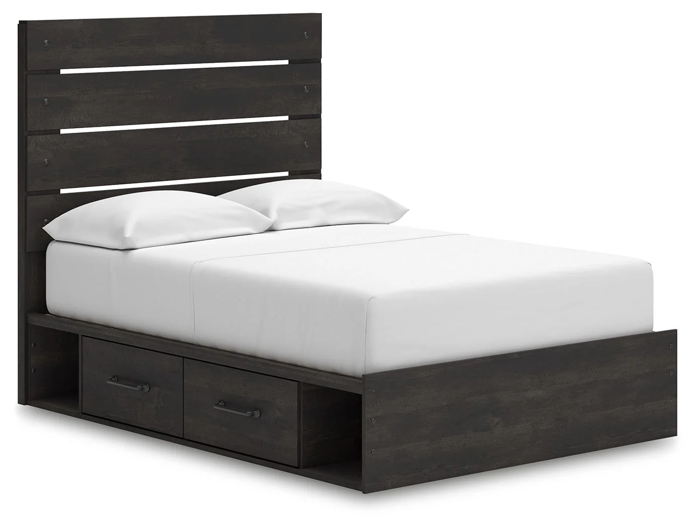 Hollivern - Panel Bed With Storage - Image 1