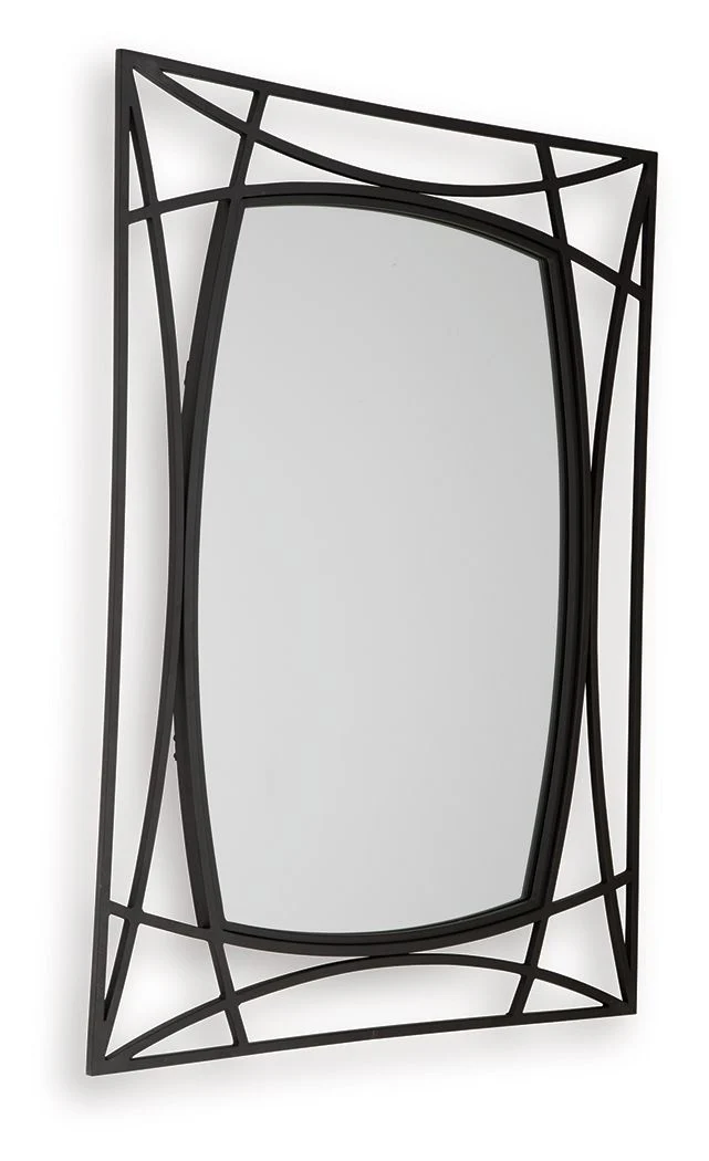 Freenville - Accent Mirror - Black - Image 3