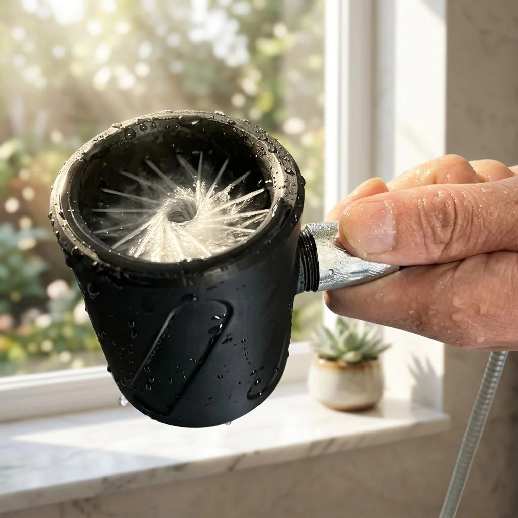 JetScrub Deep-Wash Pressure Boost Shower Head - Image 2